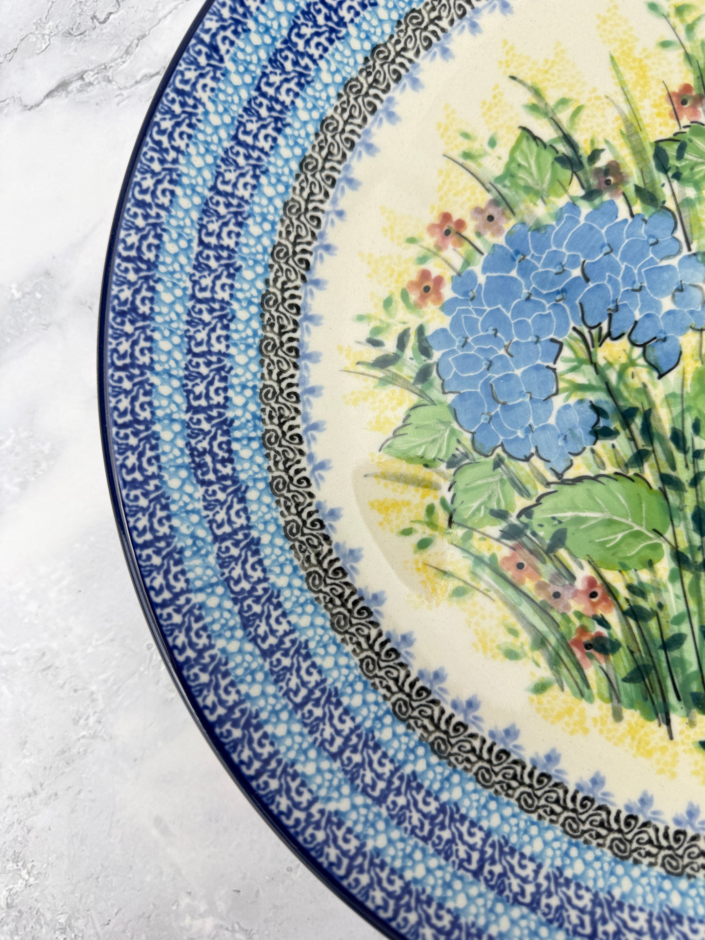 12'' Round Unikat Platter - Shape 256 - Pattern U5048