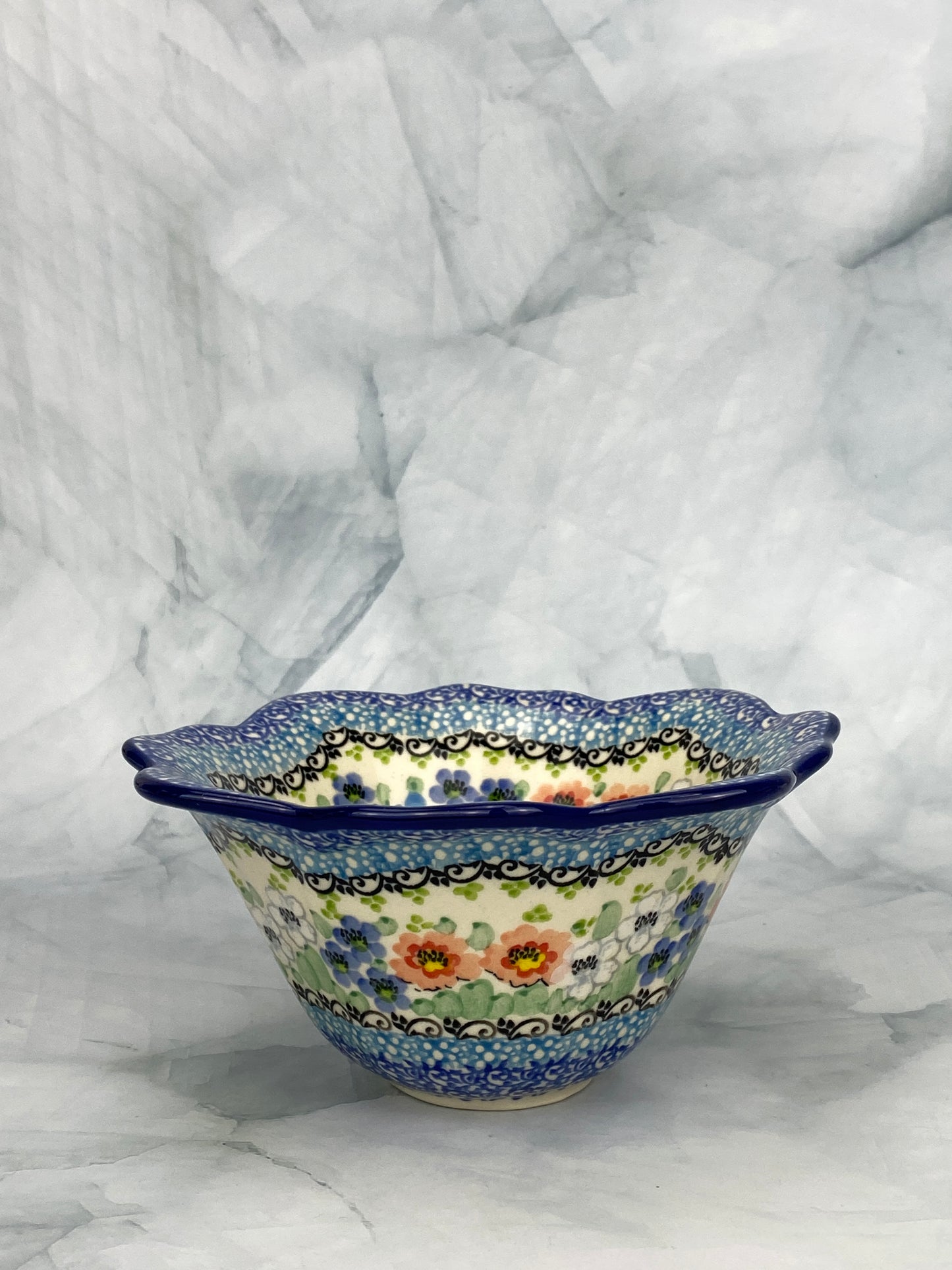 Small Flared Unikat Bowl - Shape A80 - Pattern U5113