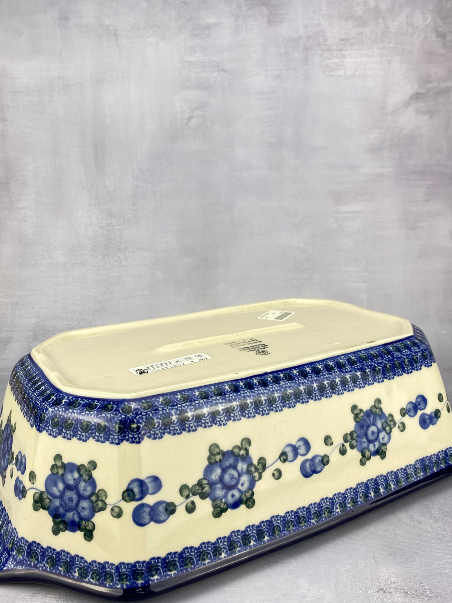 Deep Rectangular Baker - Shape 281 - Pattern 163