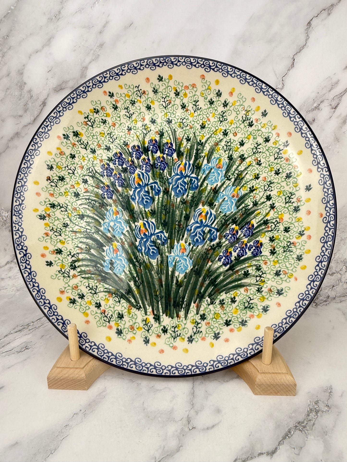 SALE 12'' Round Unikat Platter - Shape 256 - Pattern U2712