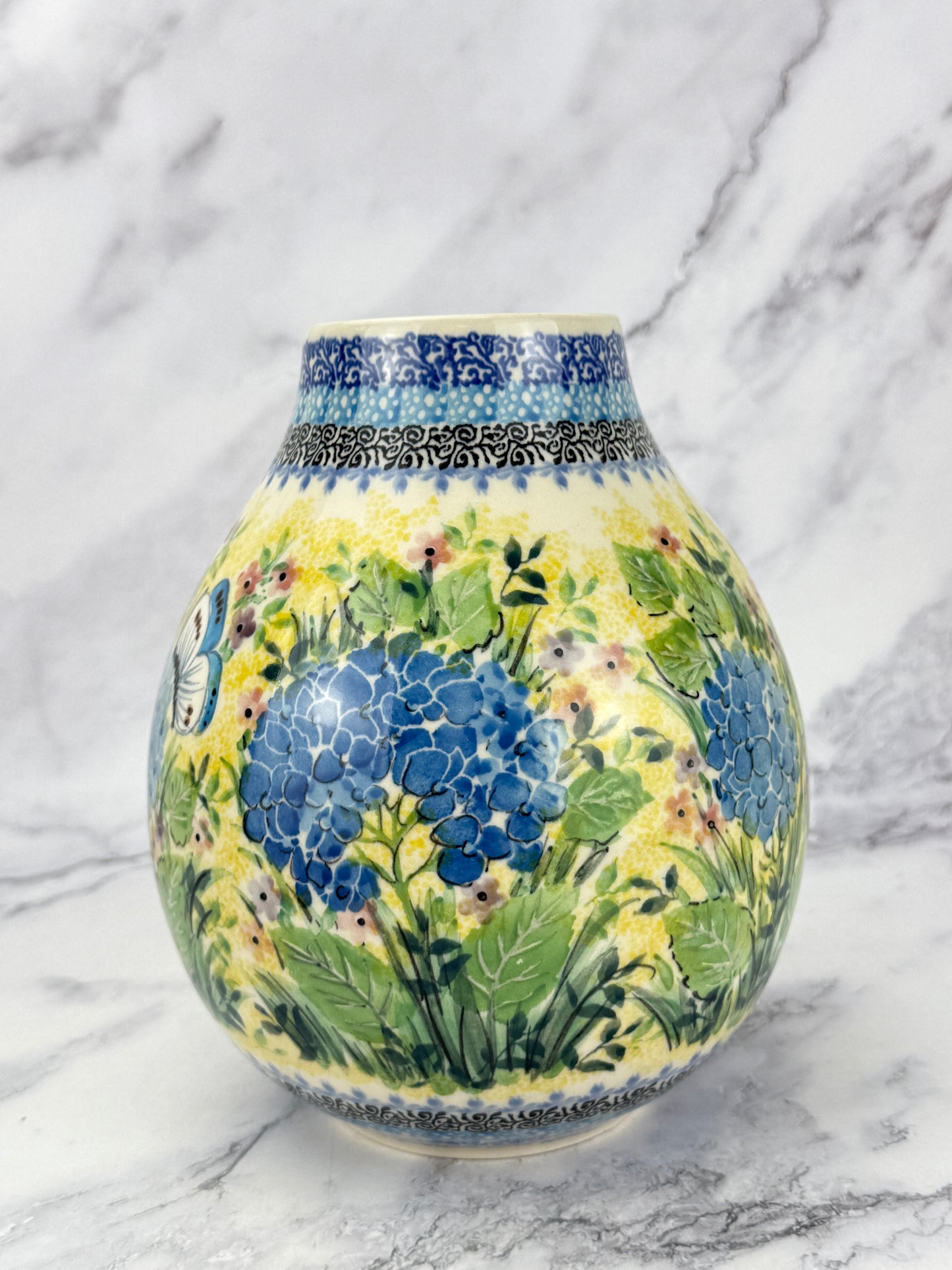 Round Unikat Vase - Shape F15 - Pattern U5048
