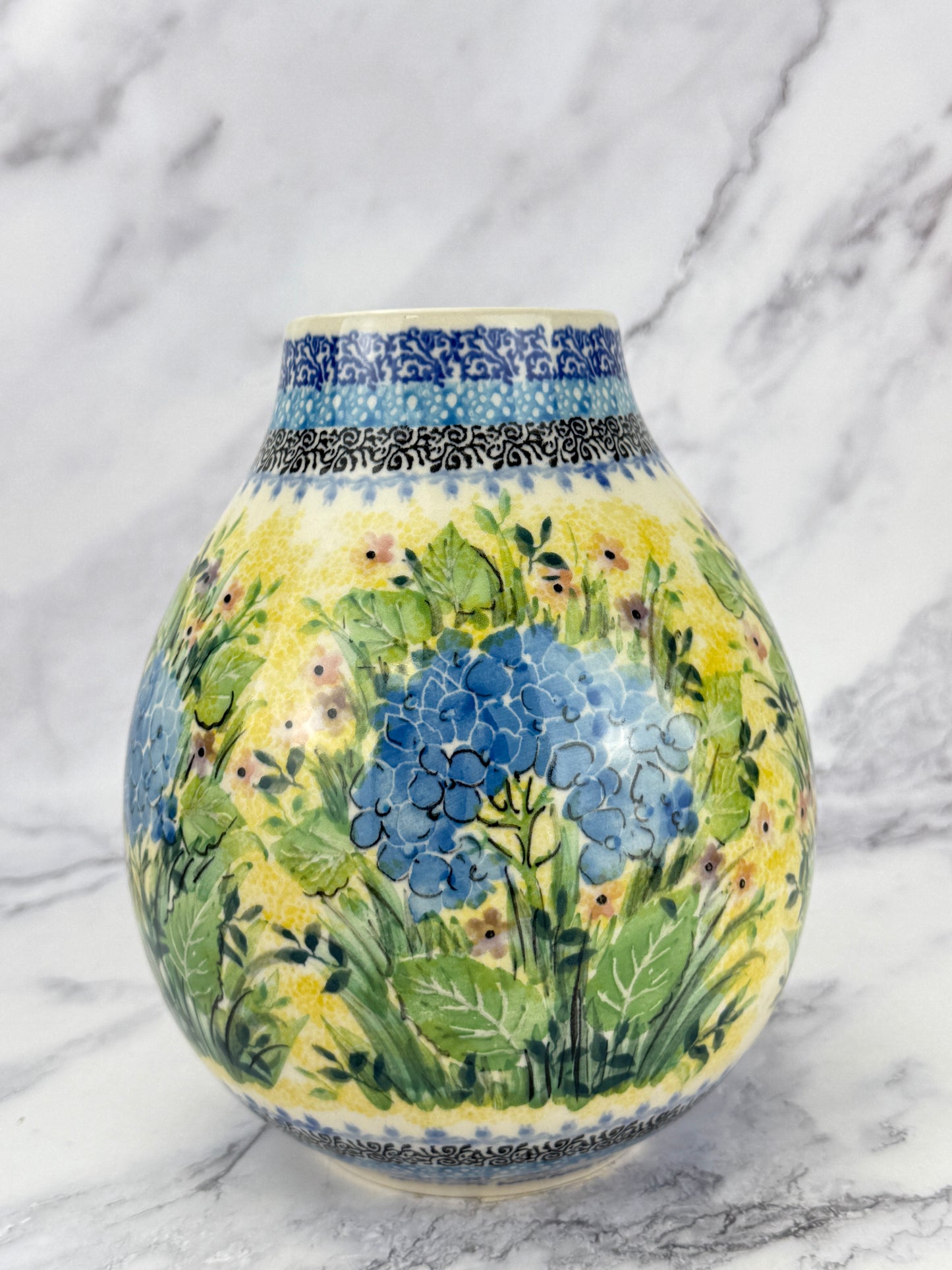Round Unikat Vase - Shape F15 - Pattern U5048
