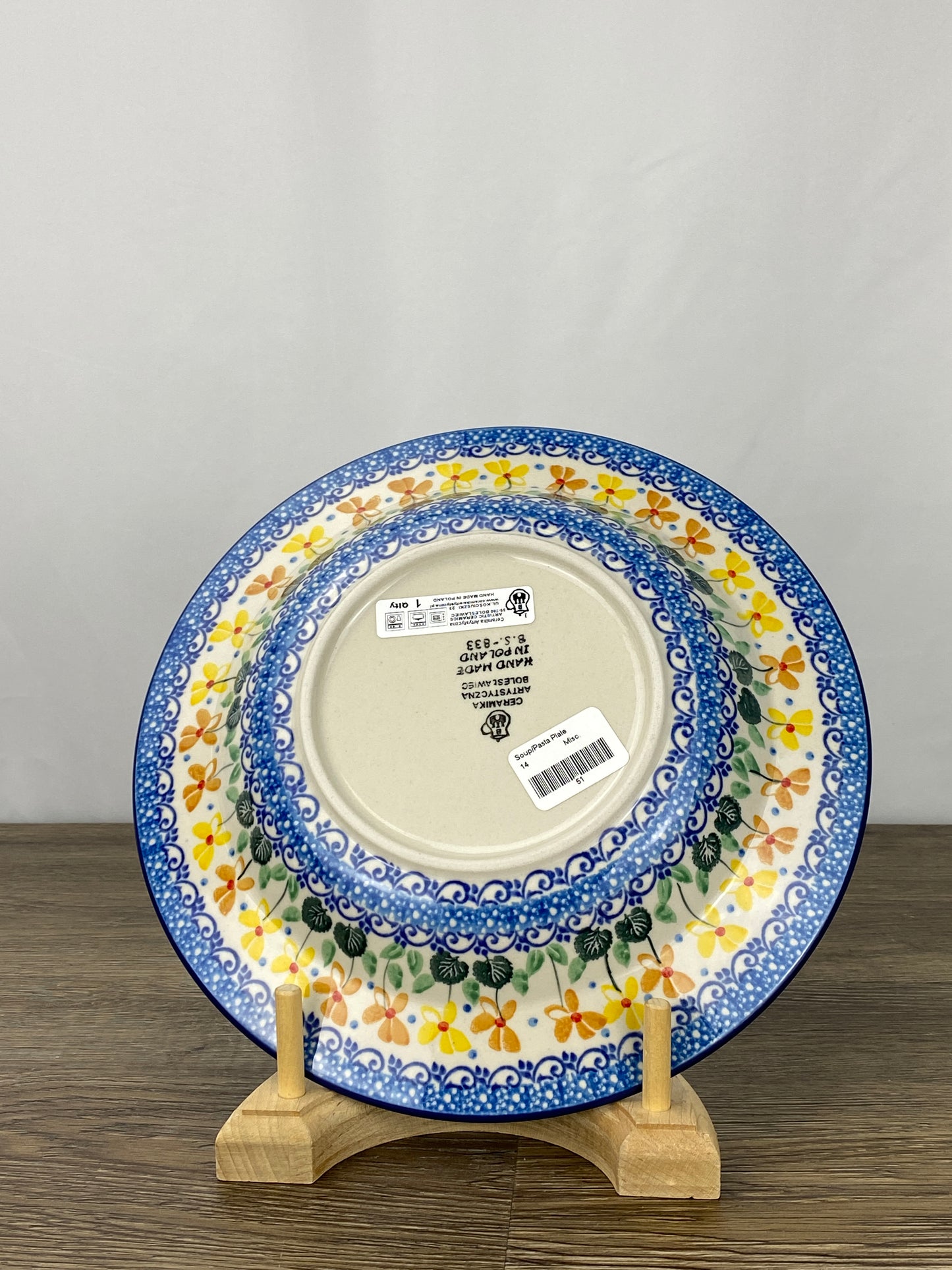 Soup / Pasta Plate - Shape 14 - Pattern 2753