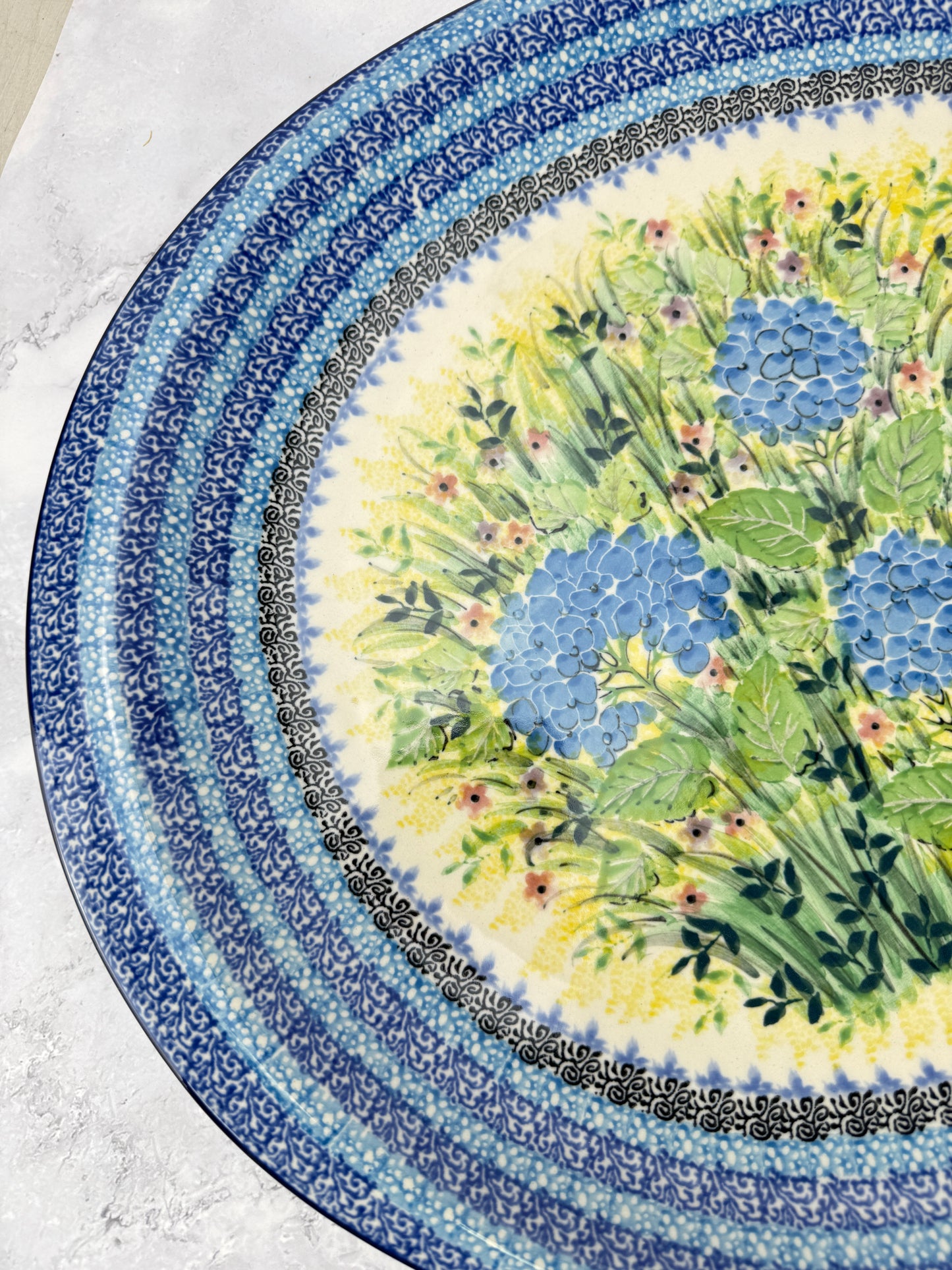 XL Unikat Platter - Shape B45 - Pattern U5048