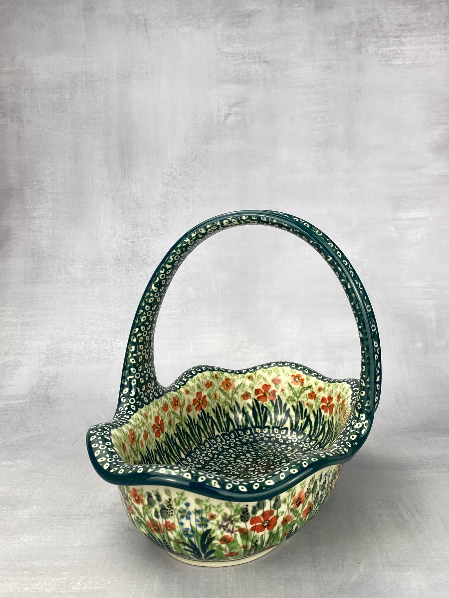 Unikat Basket with Handle - Shape A21 - Pattern U4335