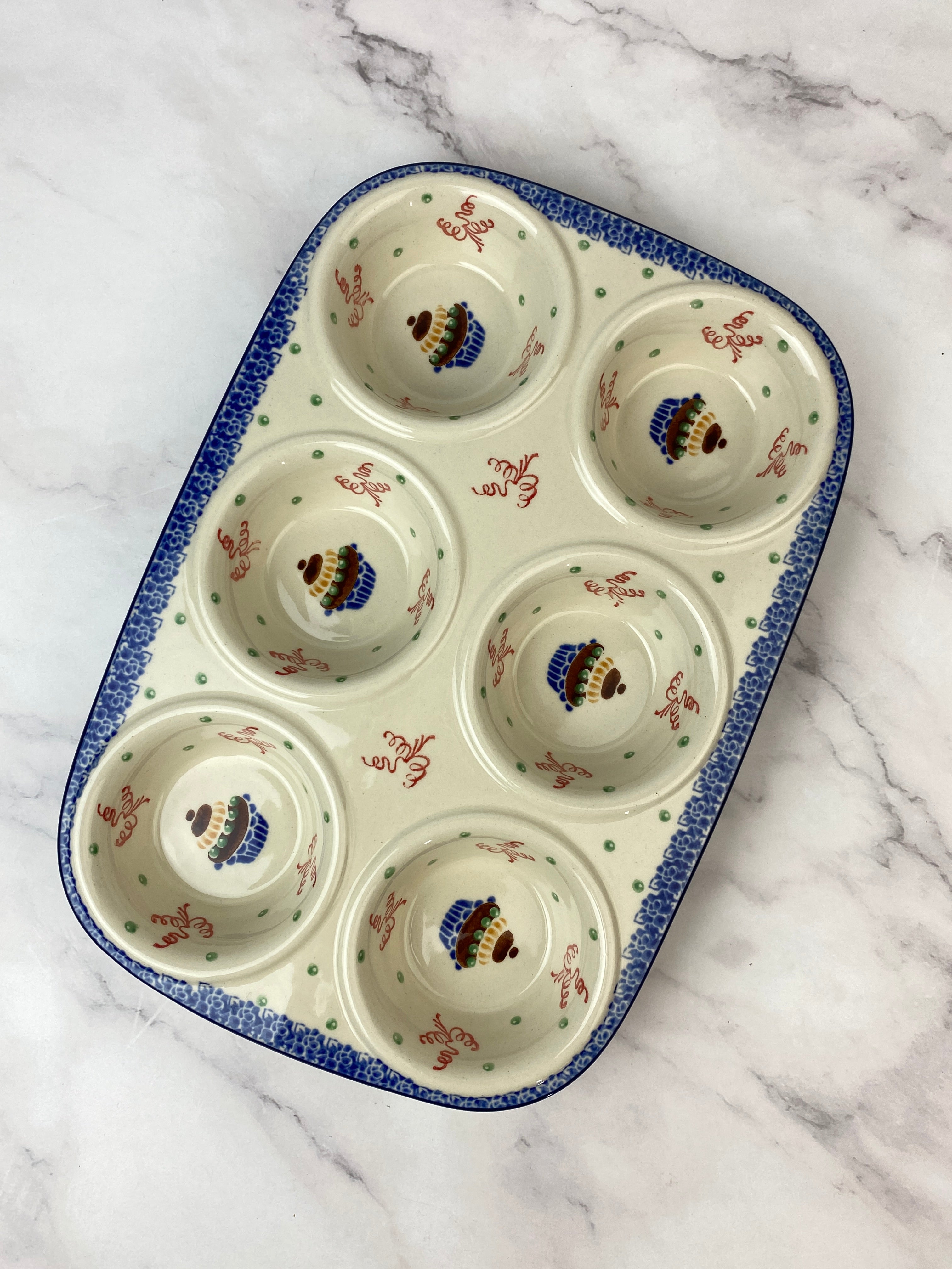 Products tagged muffin tin Polish Pottery Westlake