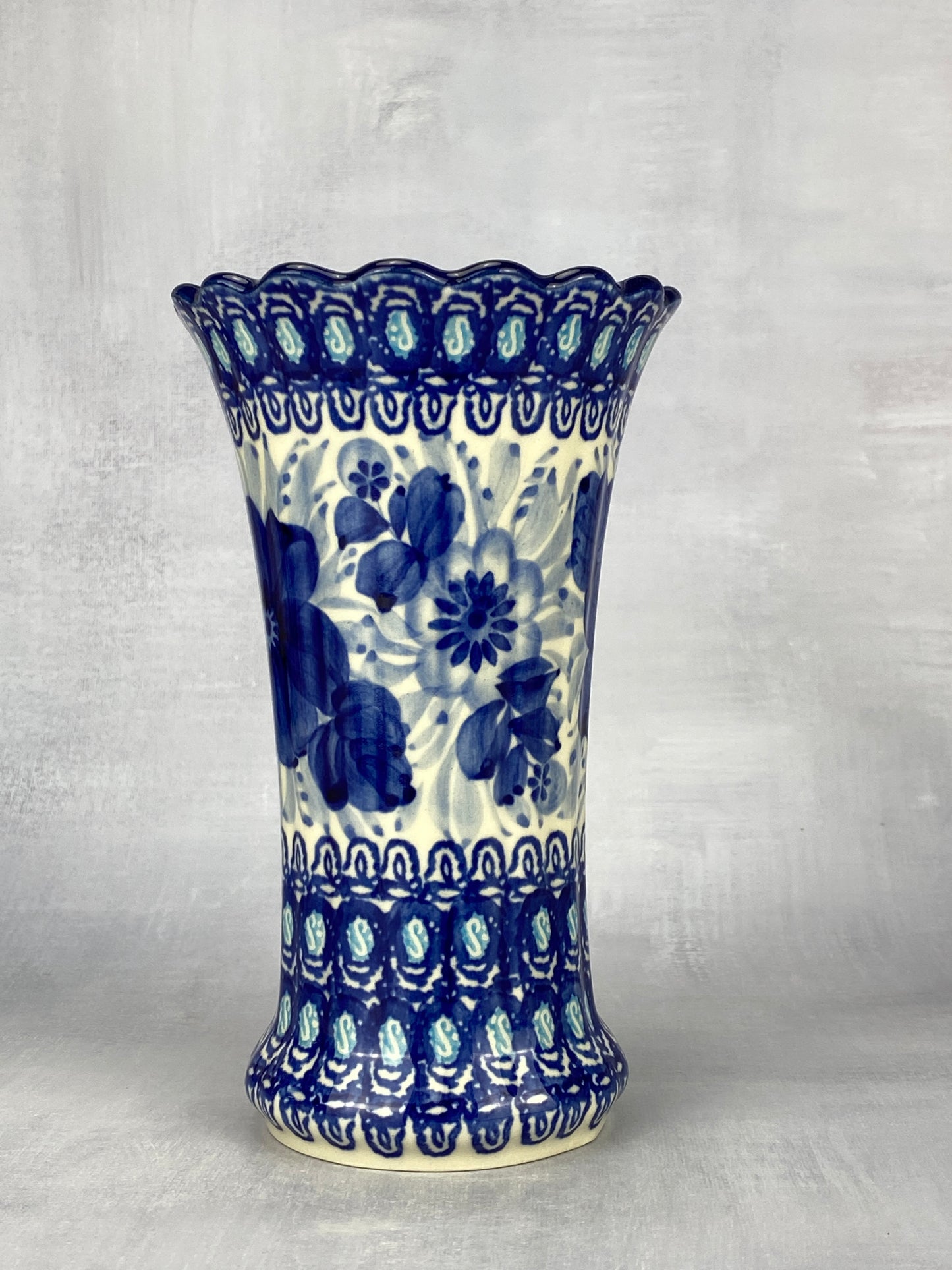 Ruffled Unikat Vase - Shape 50 - Pattern U214