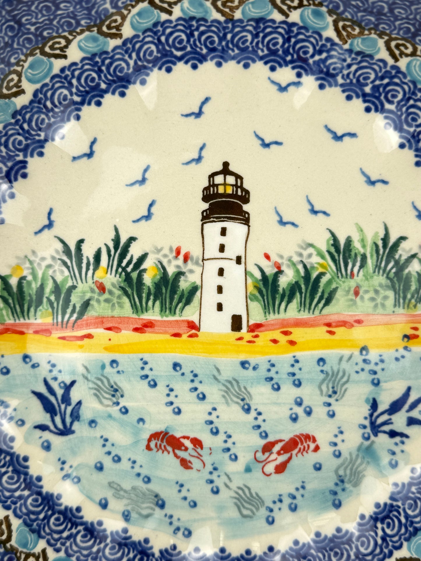 Unikat Scalloped Bowl - Shape 974 - Pattern U5241