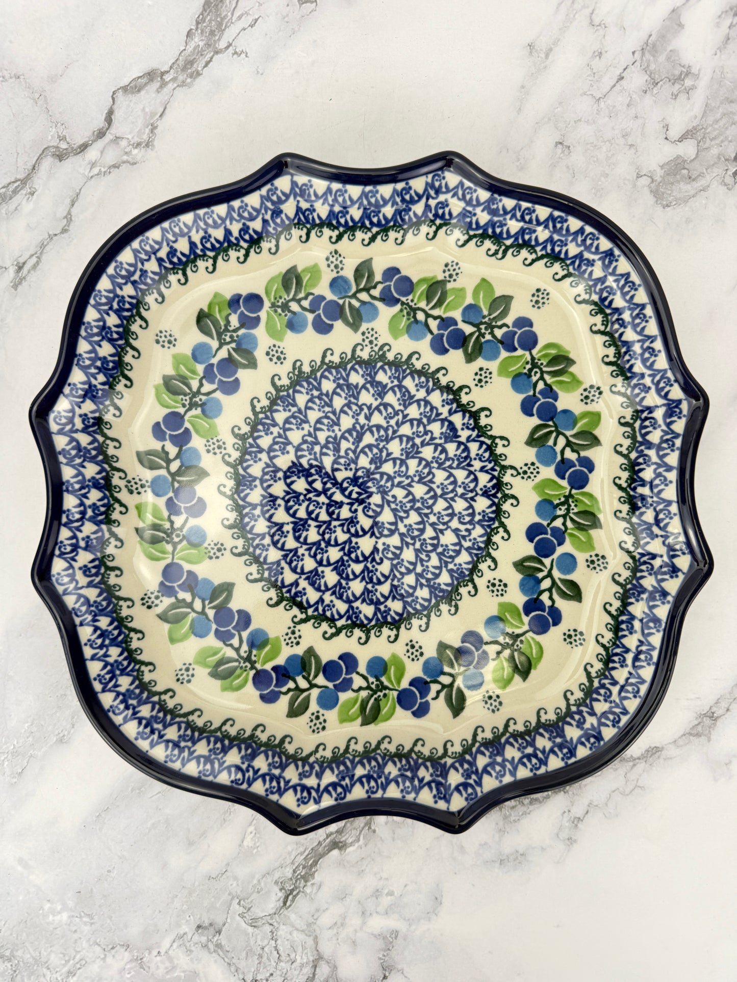 8 Pointed Platter/ Plate - Shape 507 - Pattern 1416