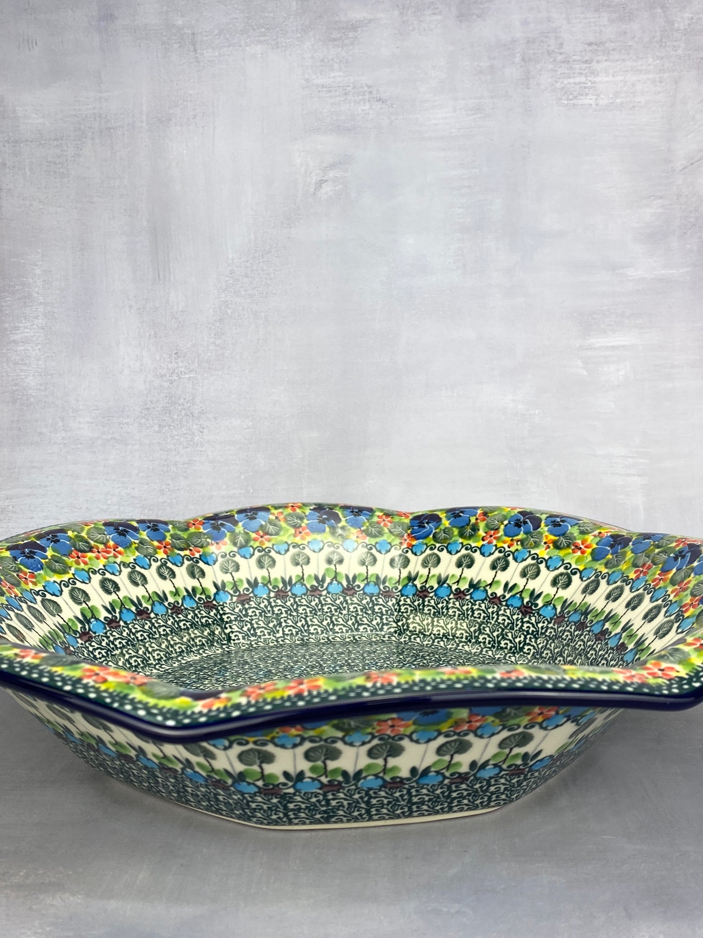 Extra Large Flared Unikat Bowl - Shape 801 - Pattern U4841