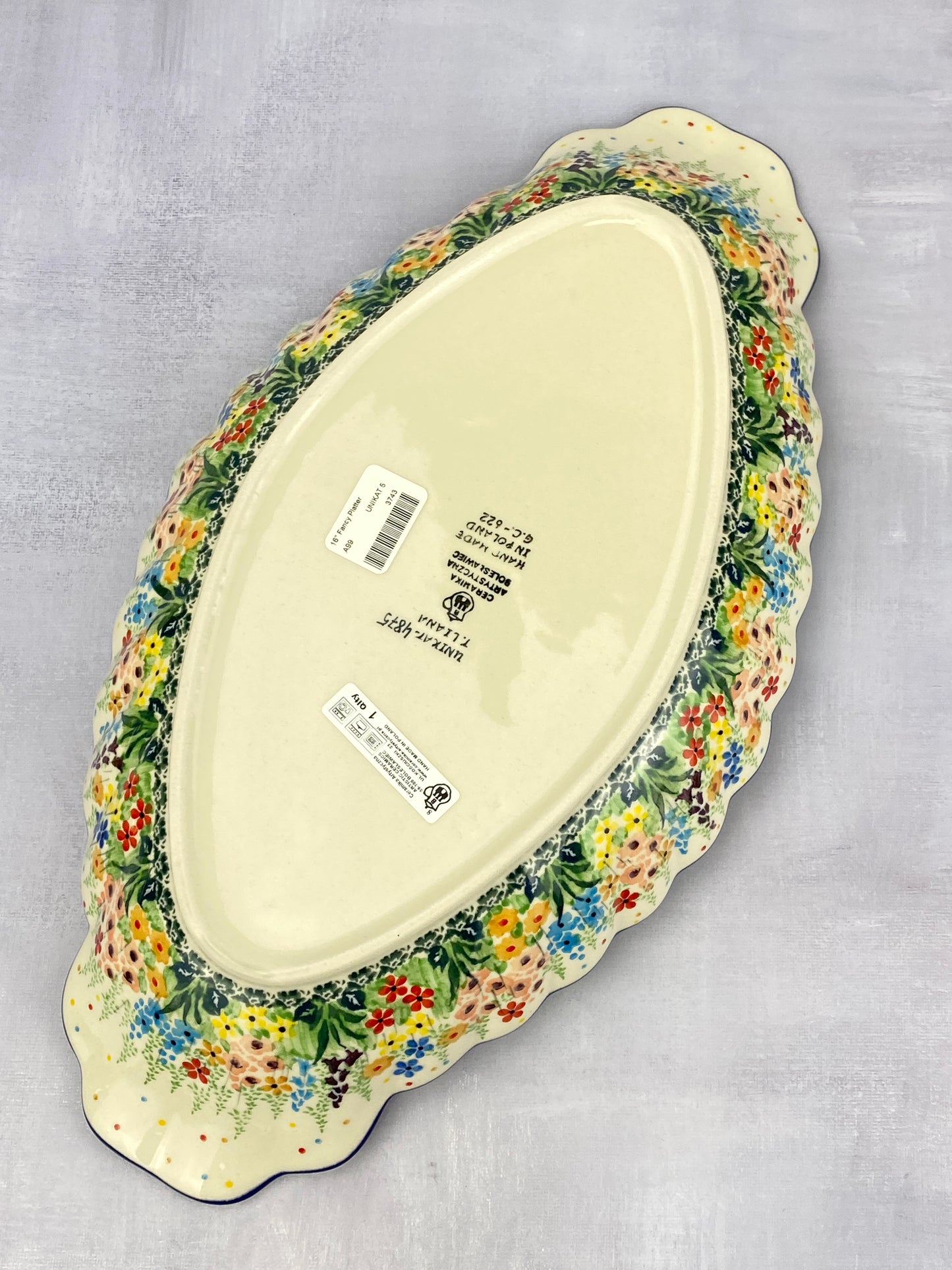 Fancy Unikat Platter - Shape A99 - Pattern U4875