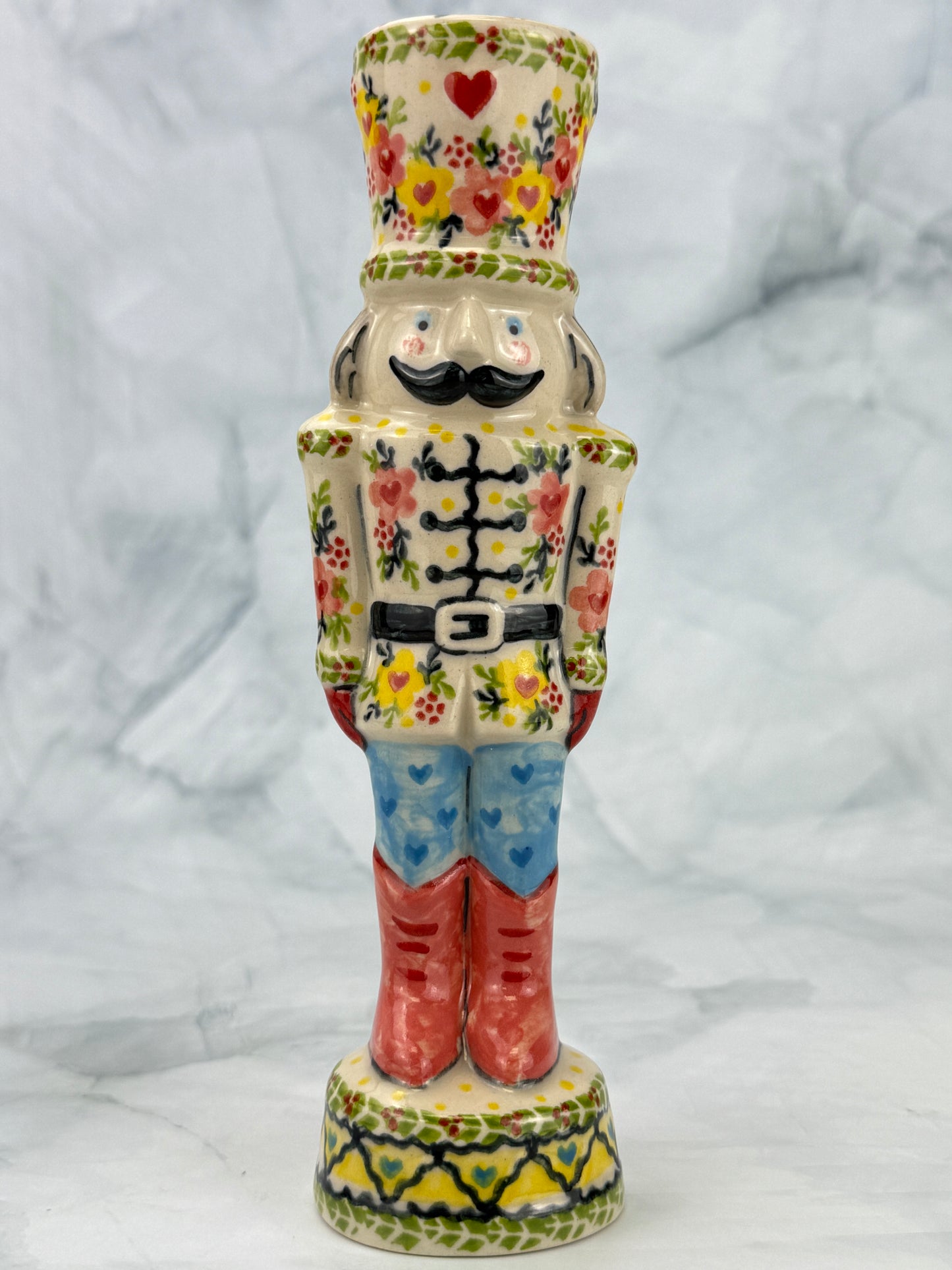 Vena Medium Nutcracker Figurine - Shape V677 - Flowers
