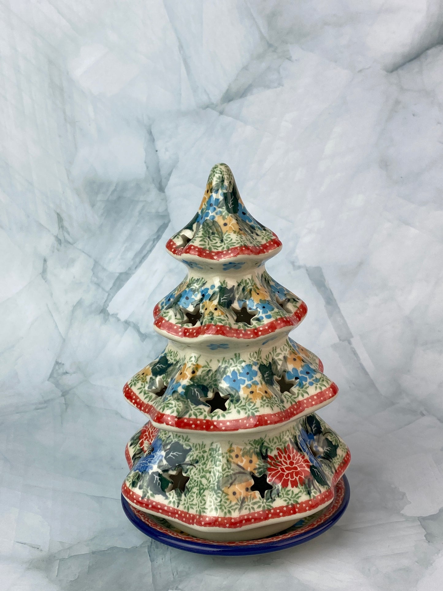 Medium Unikat Christmas Tree - Shape 513 - Pattern U4055