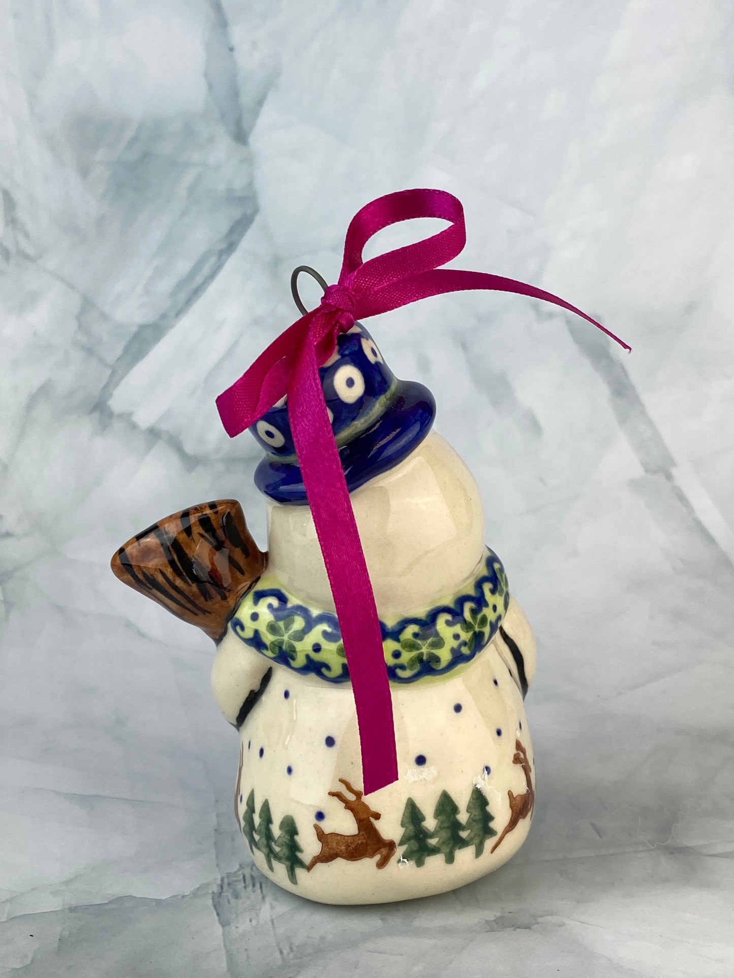 Vena Standing Snowman Ornament - Shape V354 - Reindeer