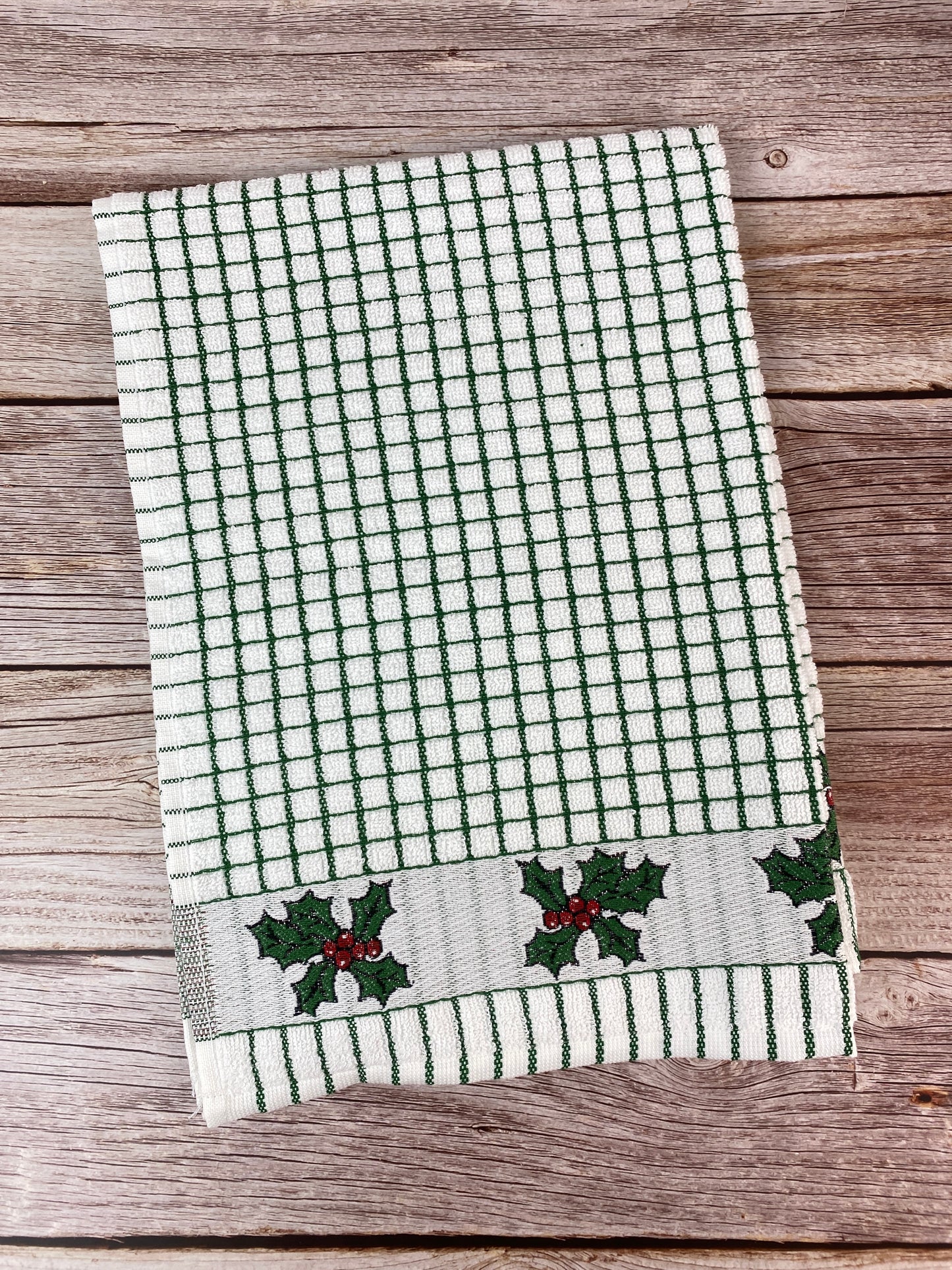 100% Cotton Towel - Holly