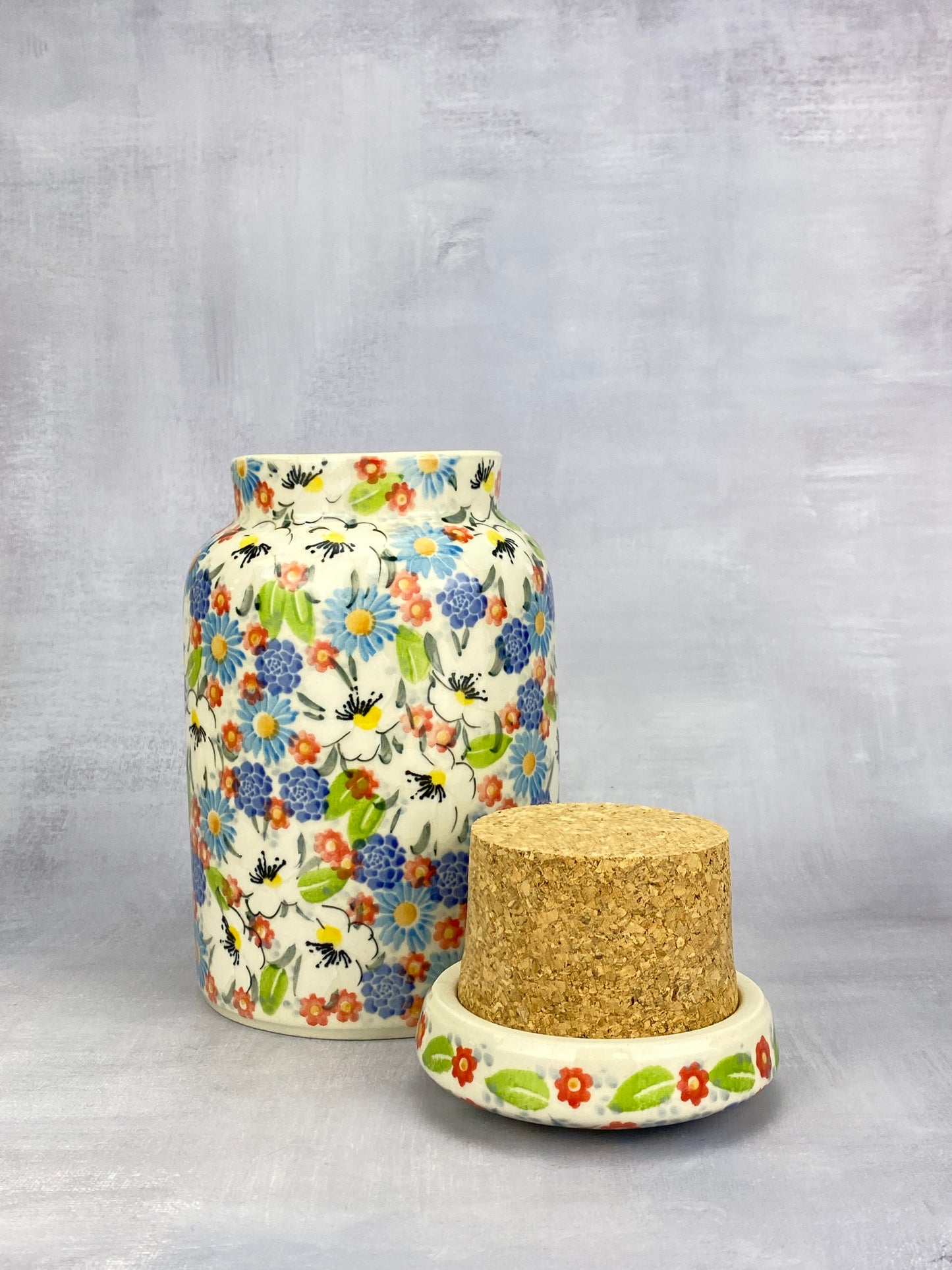 Unikat Cork Canister - Shape E30 - Pattern U5158