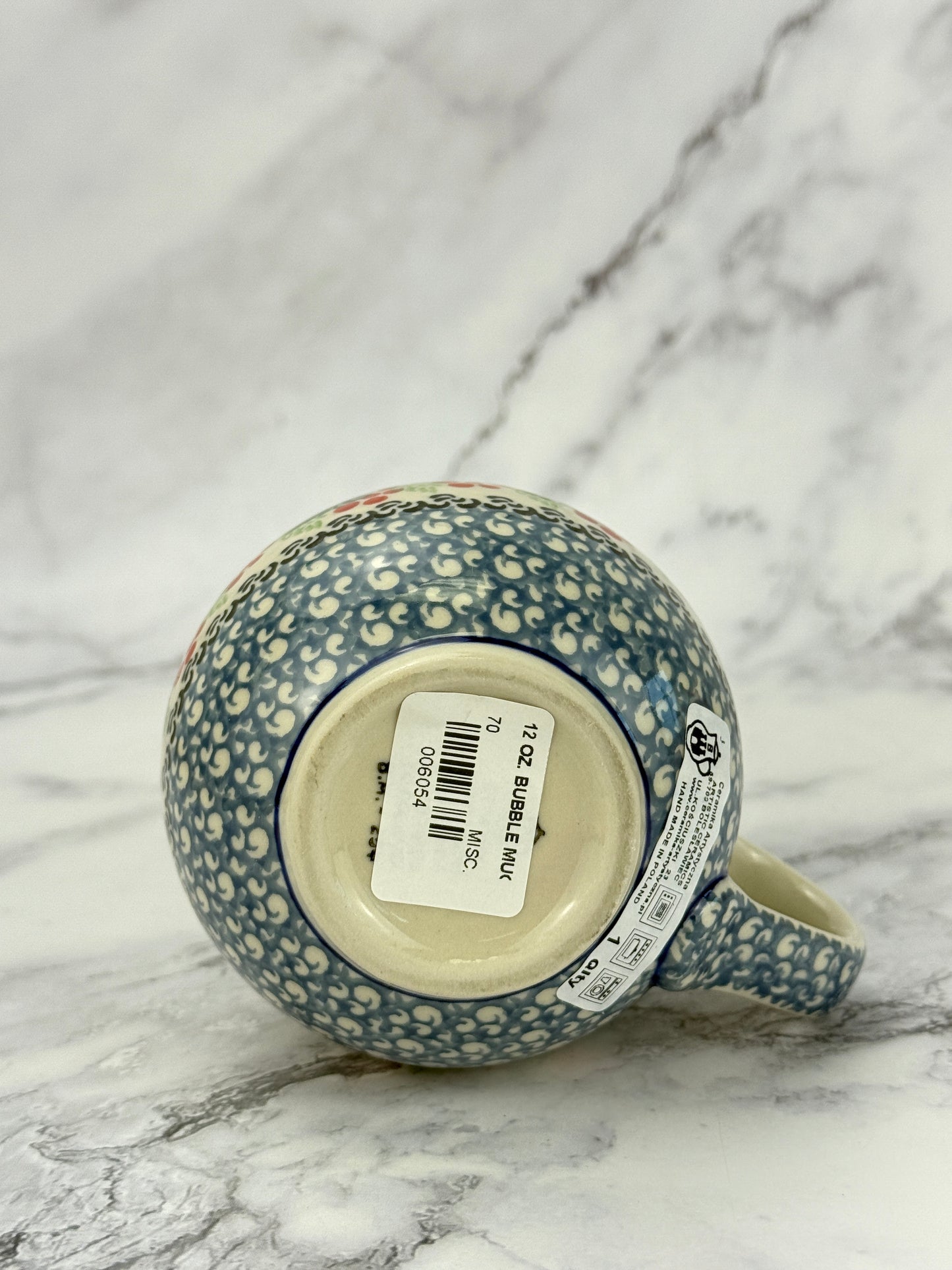 12oz Ladies' Bubble Mug - Shape 70 - Pattern 1734