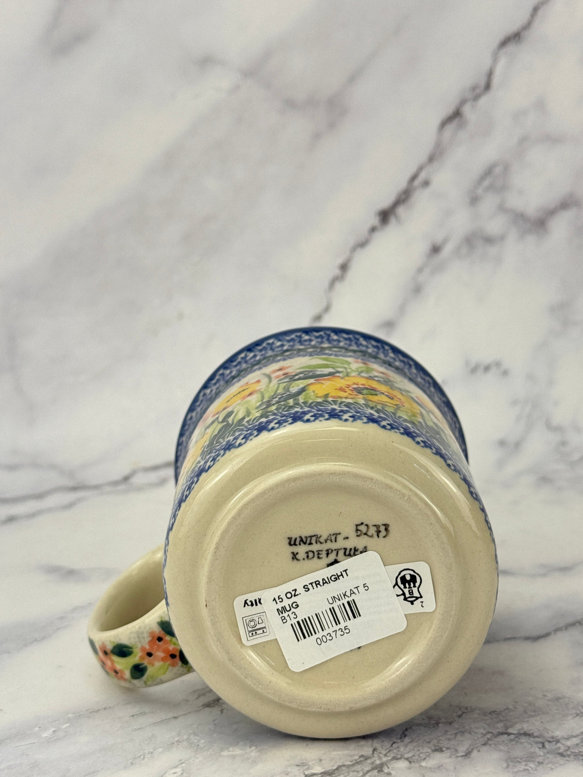 15oz Unikat Straight Mug - Shape B13 - Pattern U5273