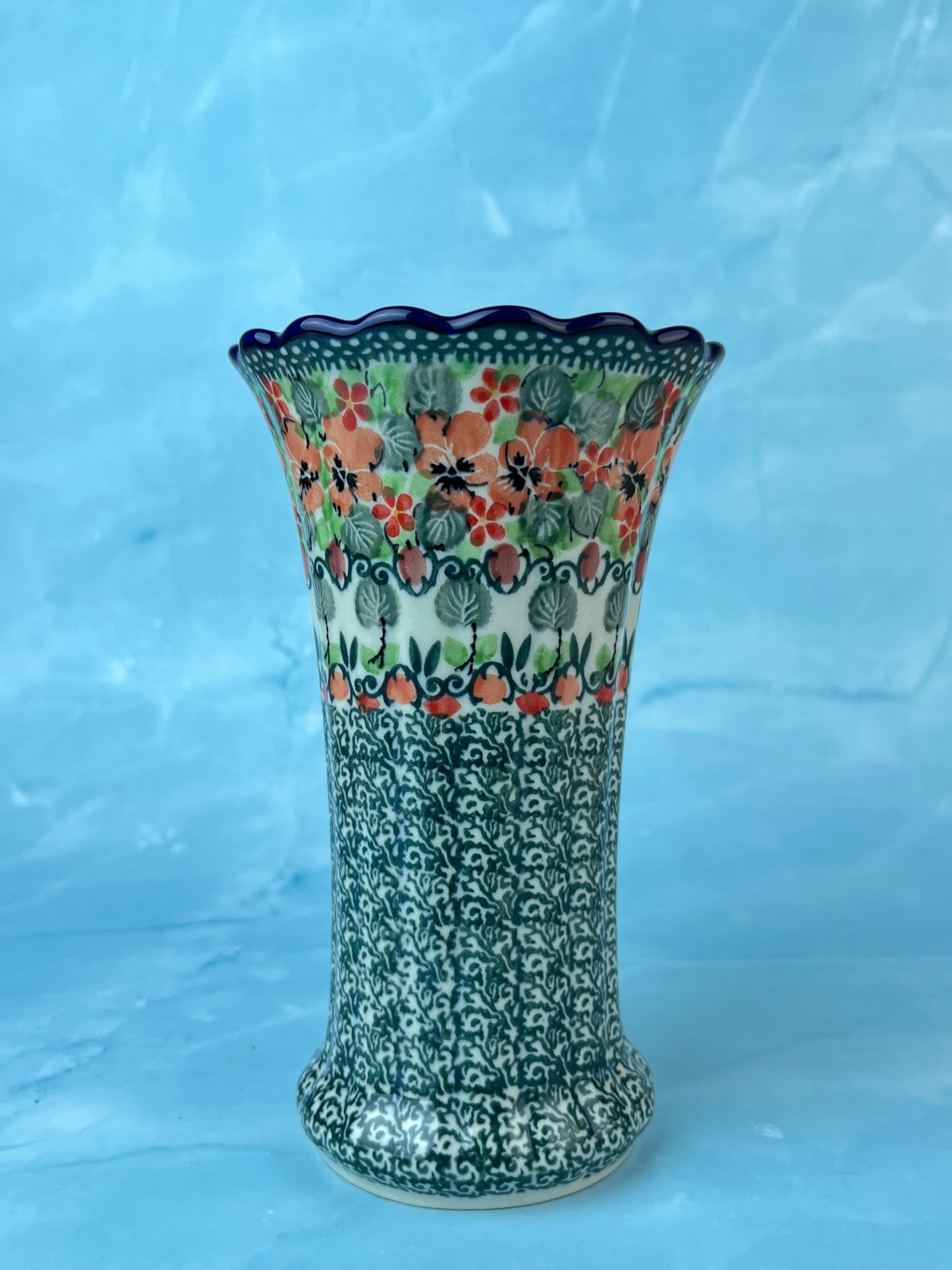 Ruffled Unikat Vase - Shape 50 - Pattern U4797