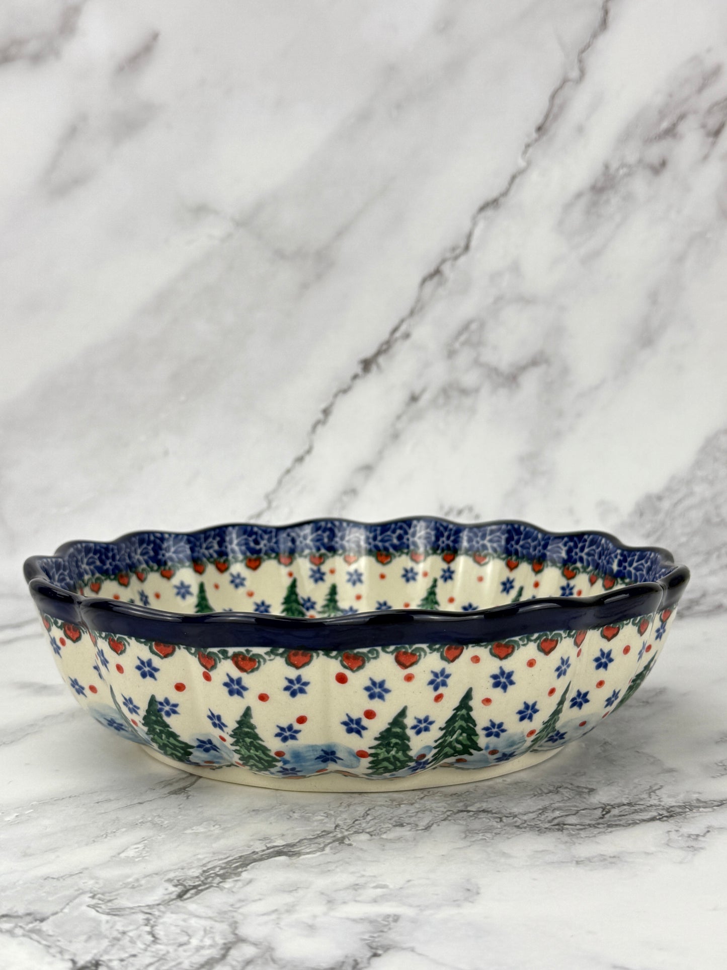 Unikat Scalloped Bowl - Shape 974 - Pattern U4661