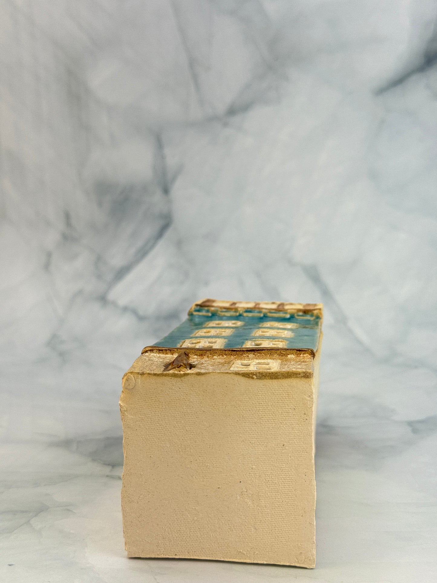 Ceramic Votive House - L