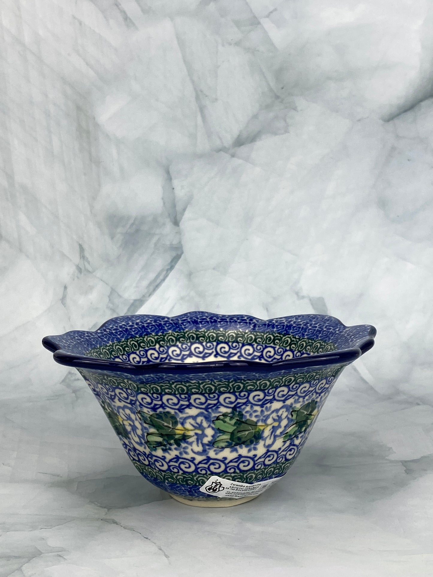 Small Flared Unikat Bowl - Shape A80 - Pattern U5138