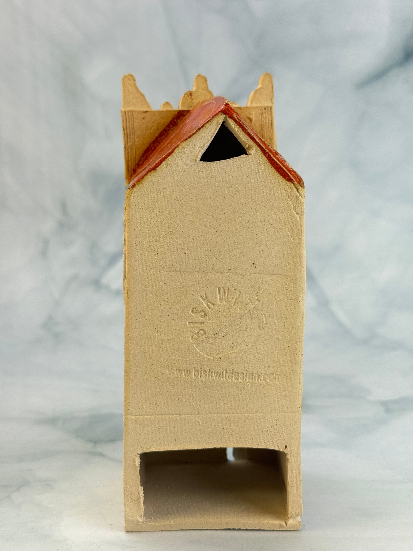 Ceramic Votive House - U