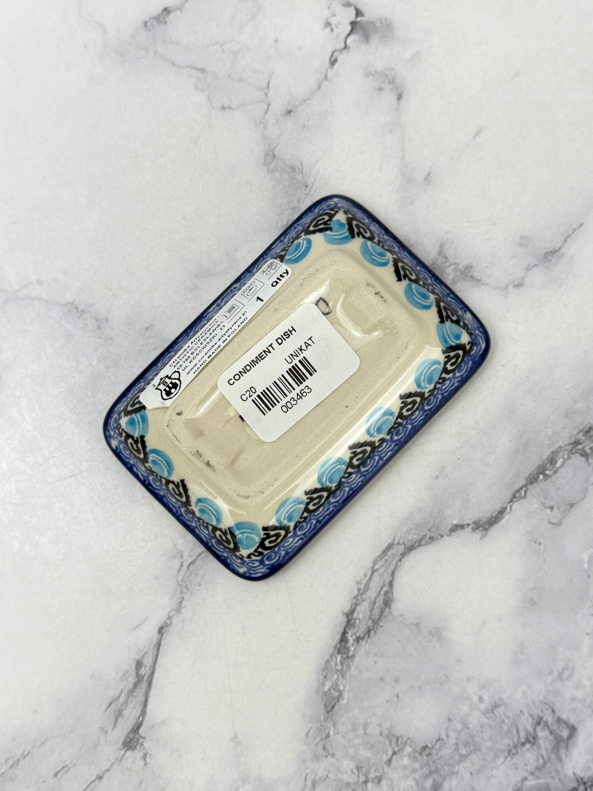 Unikat Rectangular Dish - Shape C20 - Pattern U5220