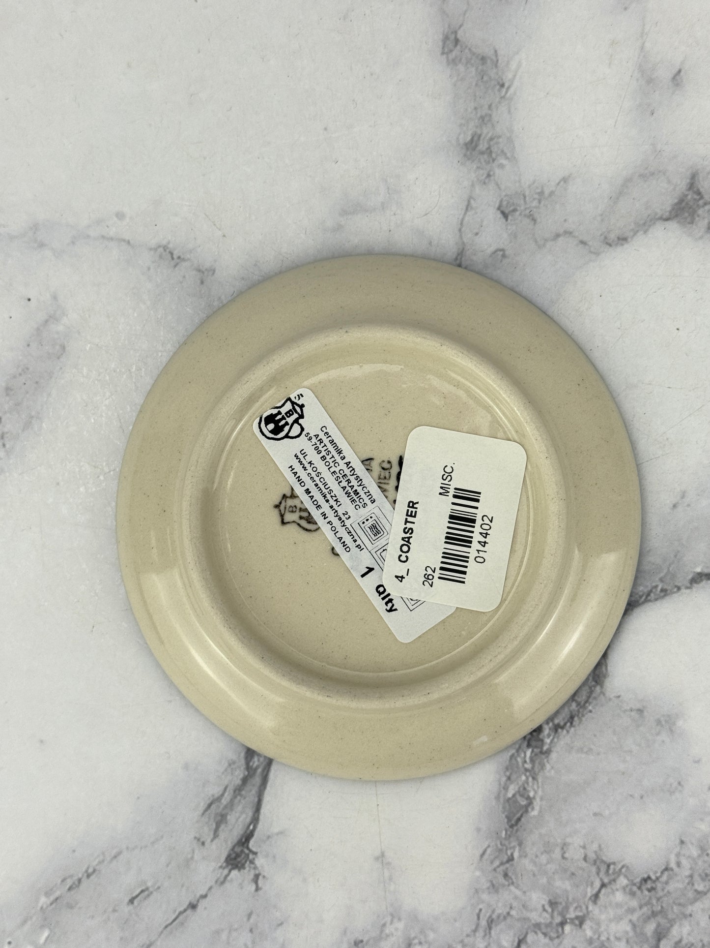 4” Coaster - Shape 262 - Pattern 2931