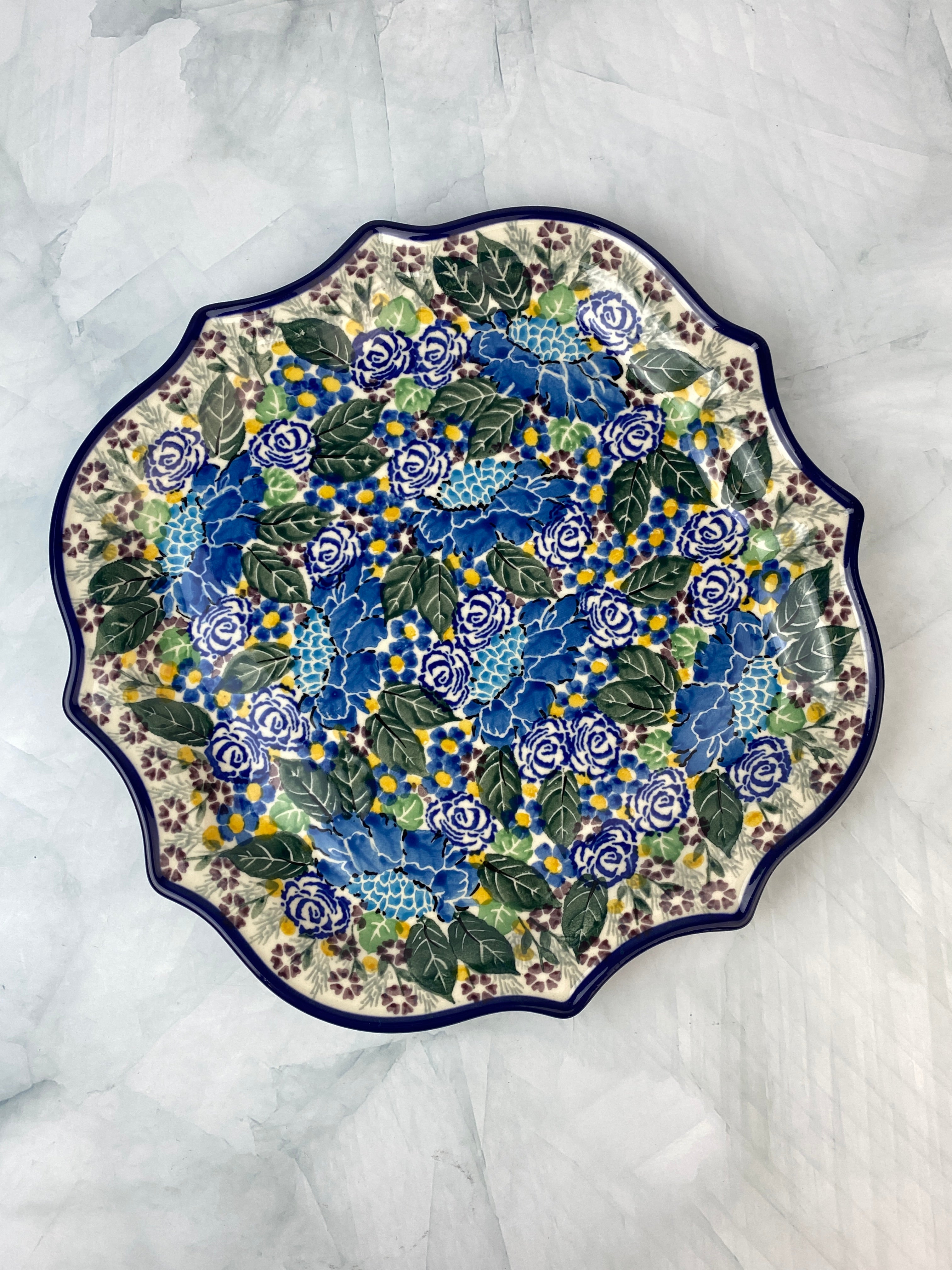 SALE 8 Pointed Unikat Platter/ Plate - Shape 507 - Pattern U5139 ...