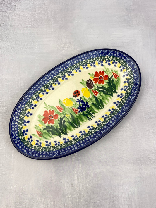 Small Unikat Oval Platter - Shape 301 - Pattern U3787