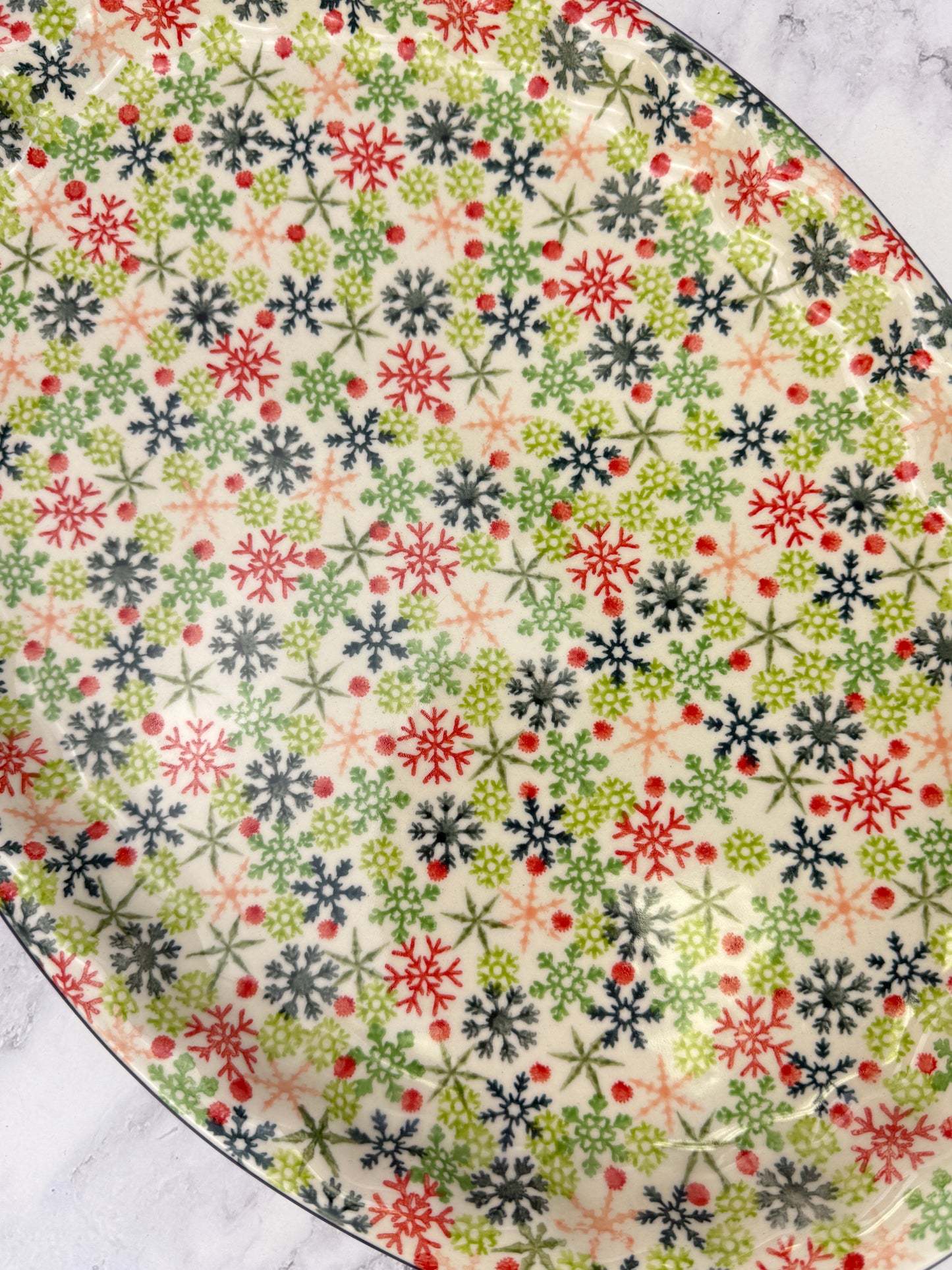 Unikat Oval Platter - Shape 614 - Pattern U5038