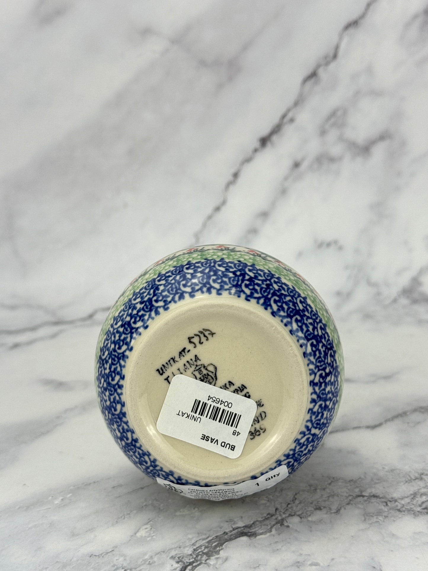 Unikat Bud Vase - Shape 48 - Pattern U5237