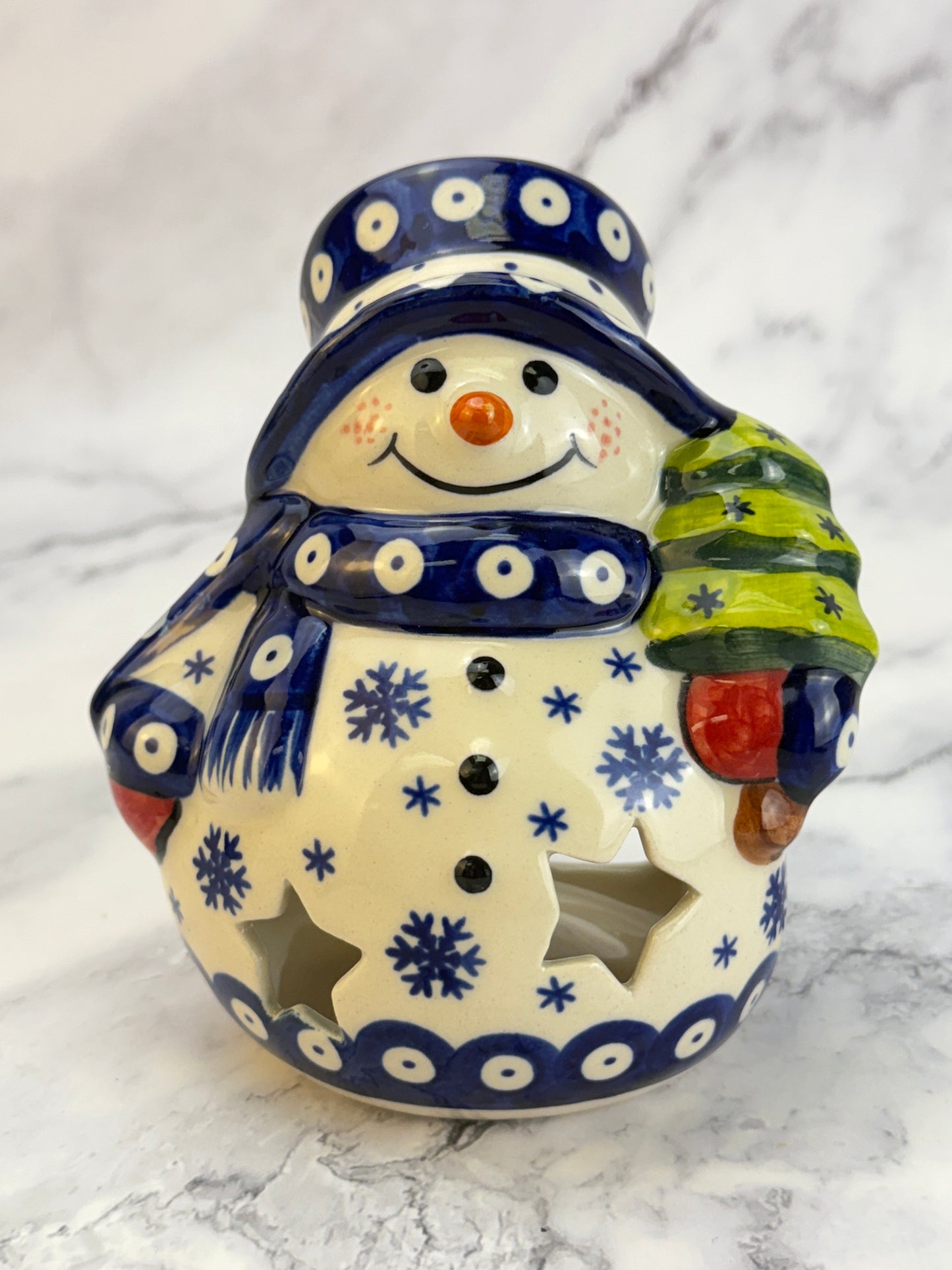 Vena Small Snowman - Shape V655 - Snowflake Owl Eye