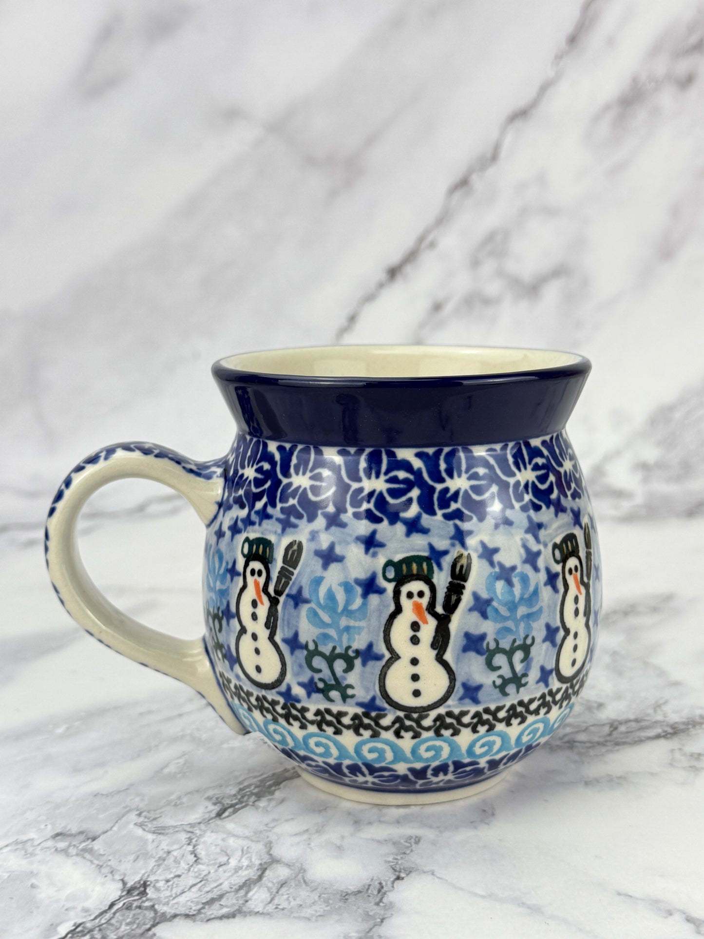 Large Unikat Bubble Mug 16oz - Shape 73 - Pattern U1634