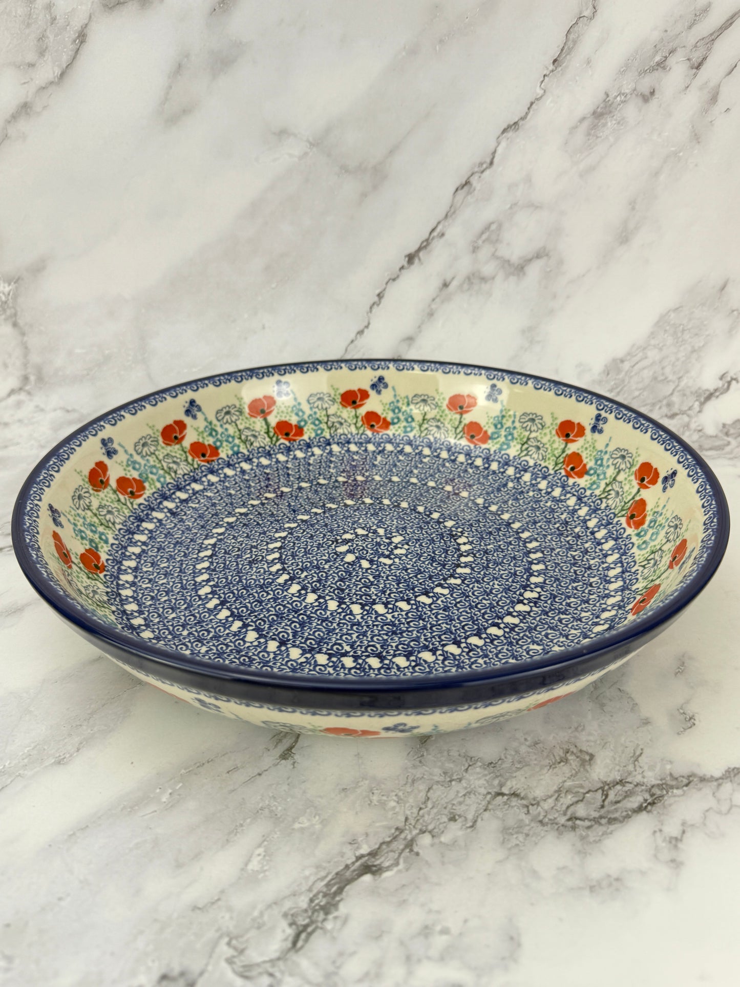 Pasta Server / Wide Shallow Bowl - Shape 115 - Pattern 2901