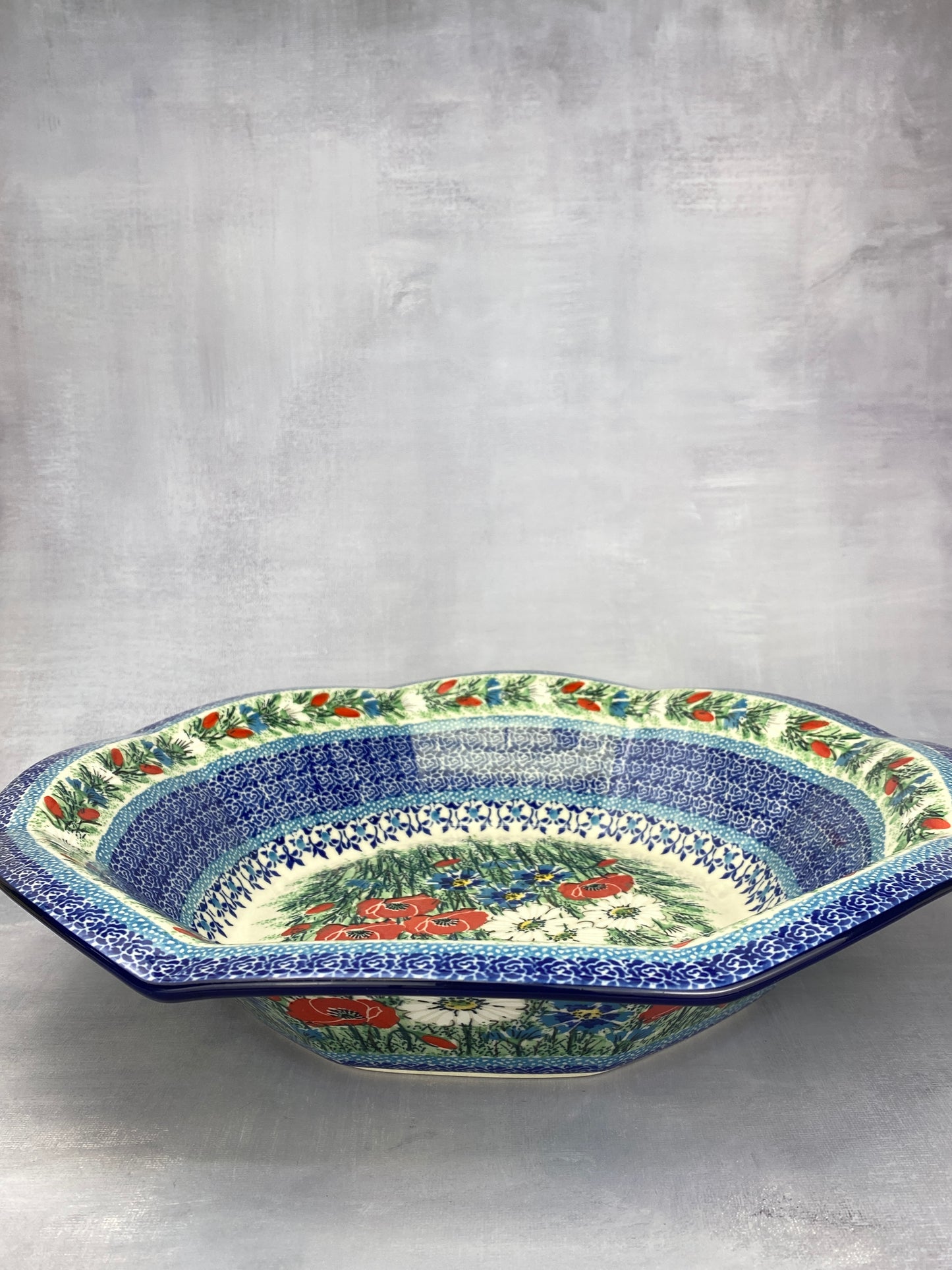 Extra Large Flared Unikat Bowl - Shape 801 - Pattern U4953