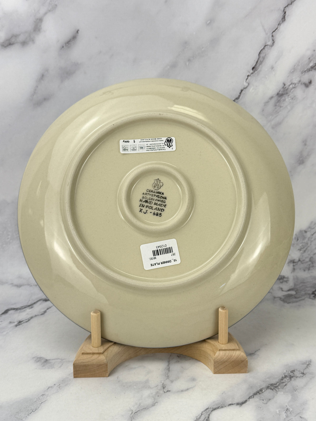 10" Dinner Plate - Shape 257 - Pattern 3308