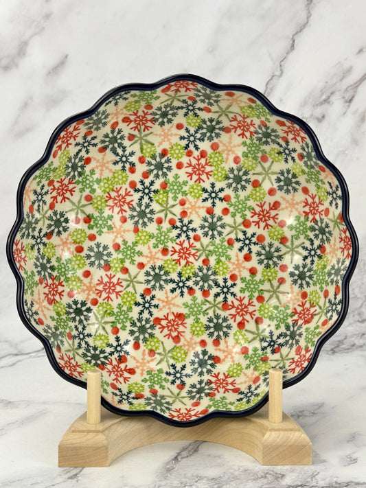 HOLIDAY SPECIAL Unikat Scalloped Bowl - Shape 974 - Pattern U5038