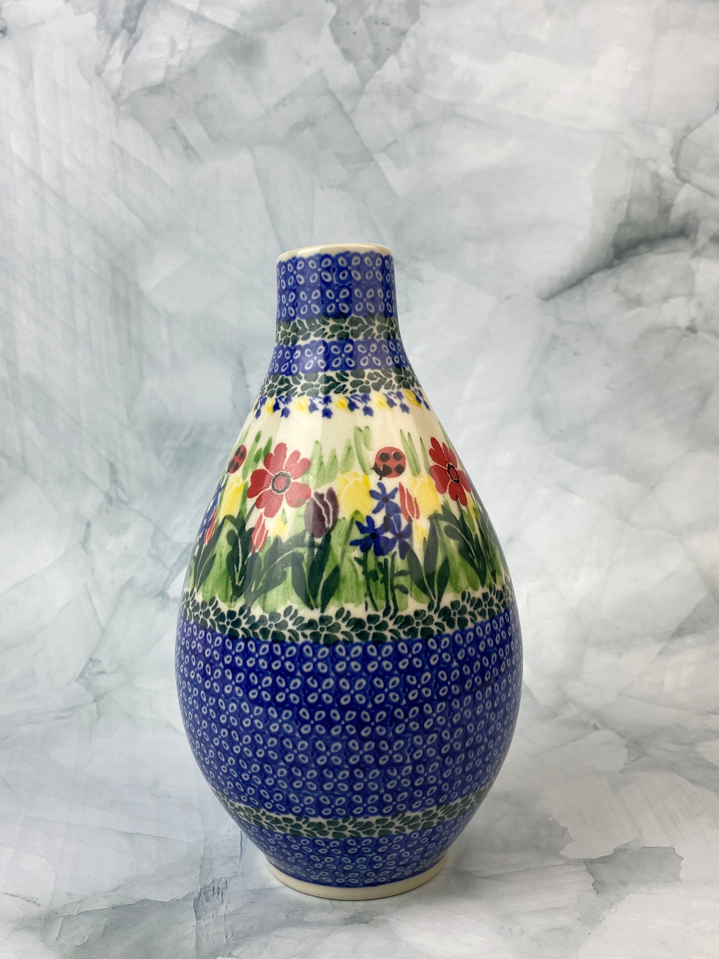 Large Single Stem Unikat Vase - Shape G19 - Pattern U3787