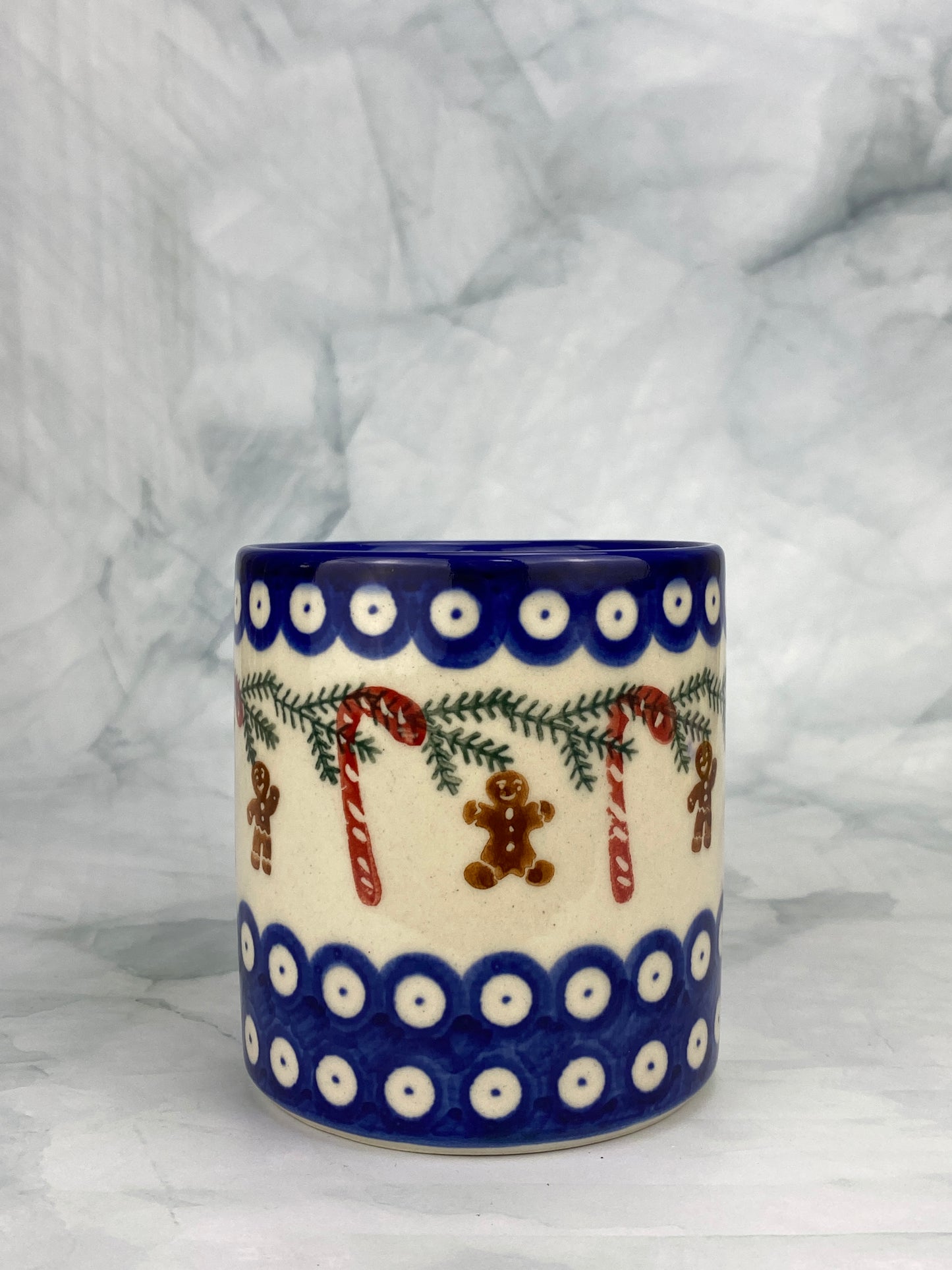 Vena Unikat 12oz Holiday Mug - Shape V055 - Gingerbread Men