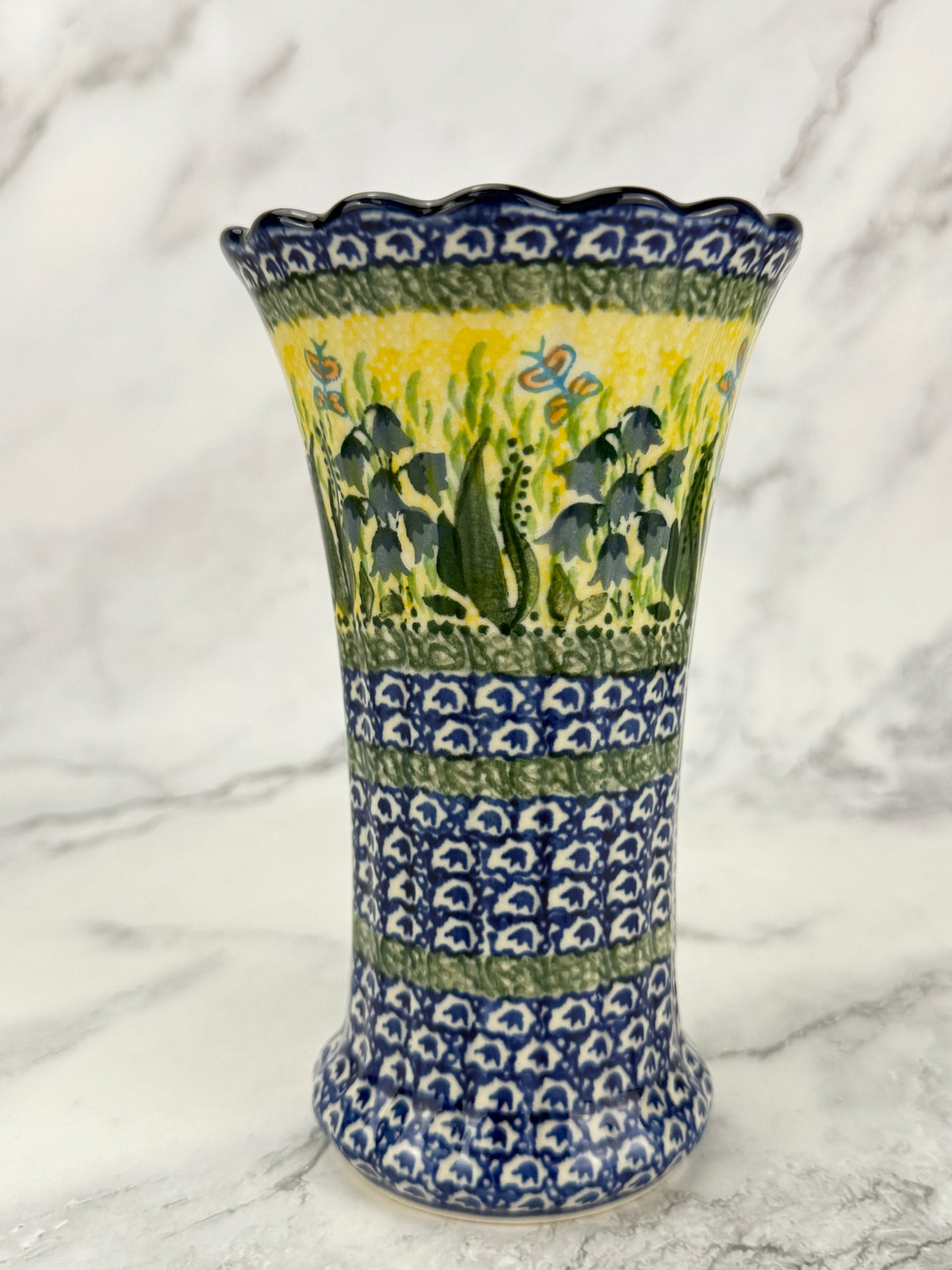 Ruffled Unikat Vase - Shape 50 - Pattern U1483