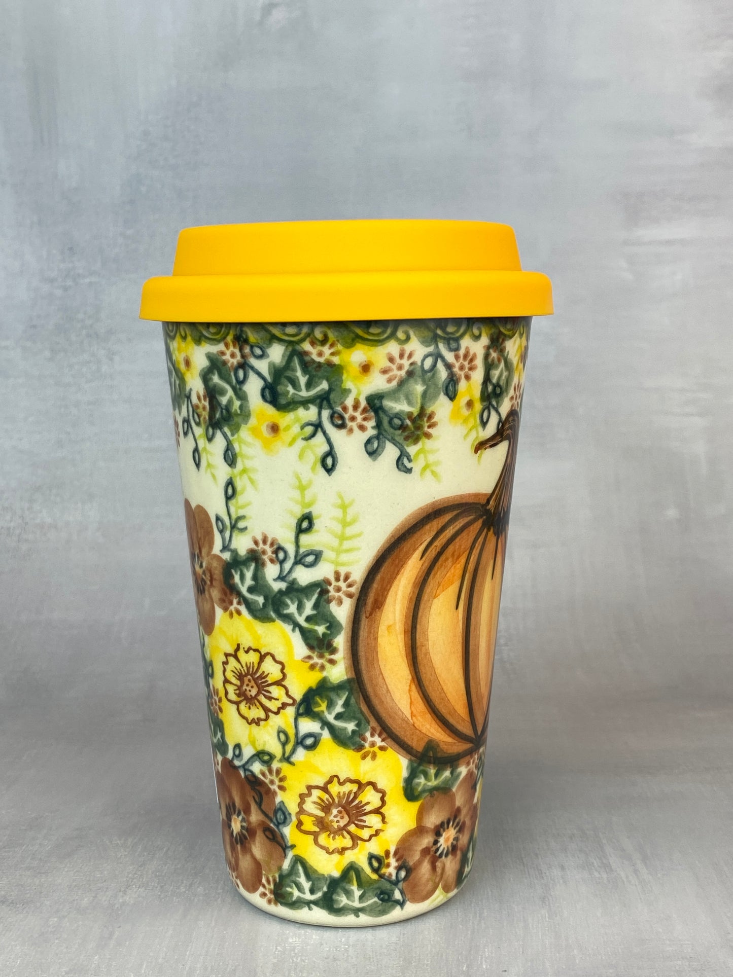 14oz Unikat Travel Mug - Shape V559 - Pumpkins