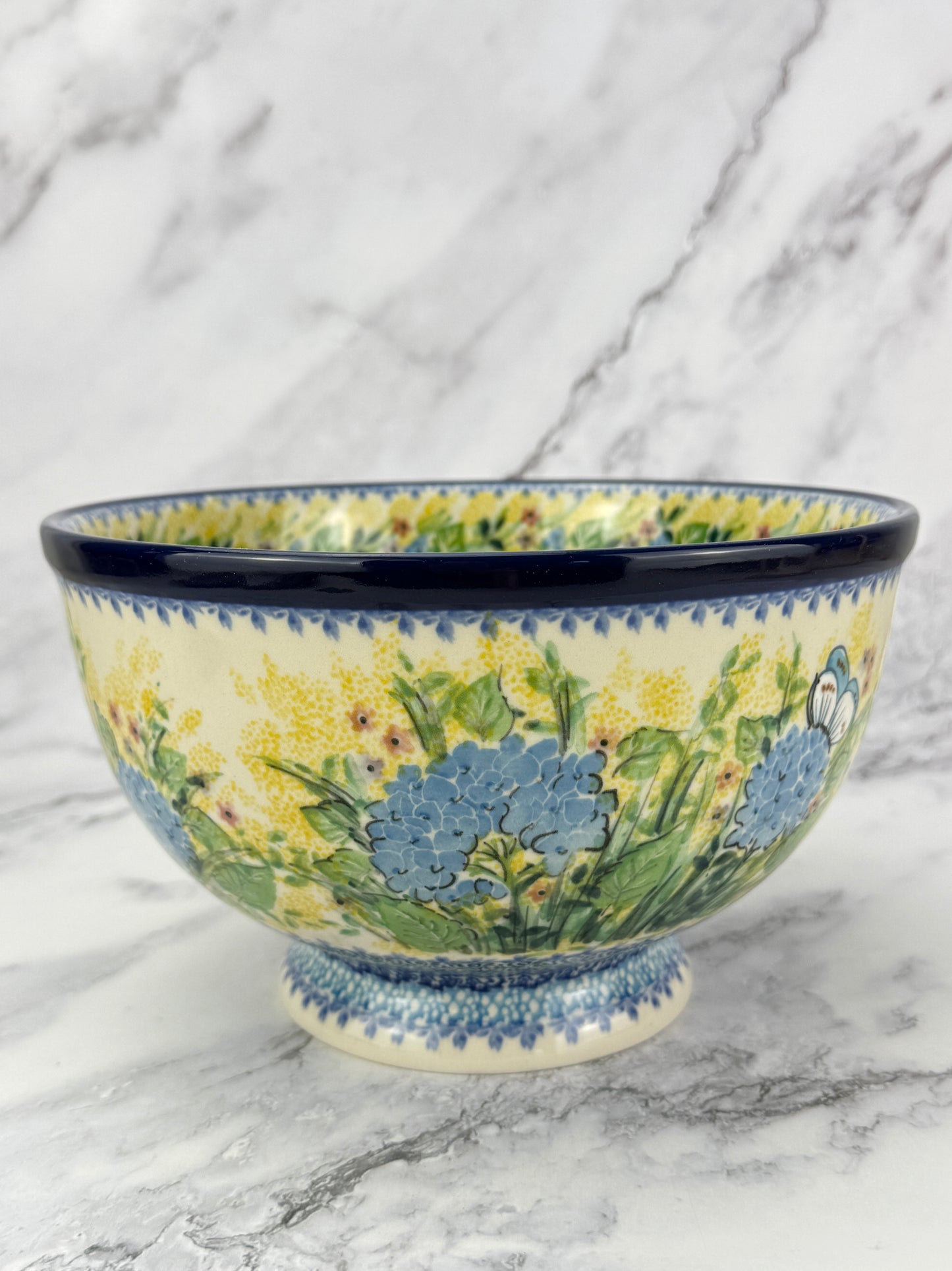 Unikat Pedestal Serving Bowl - Shape A14 - Pattern U5048