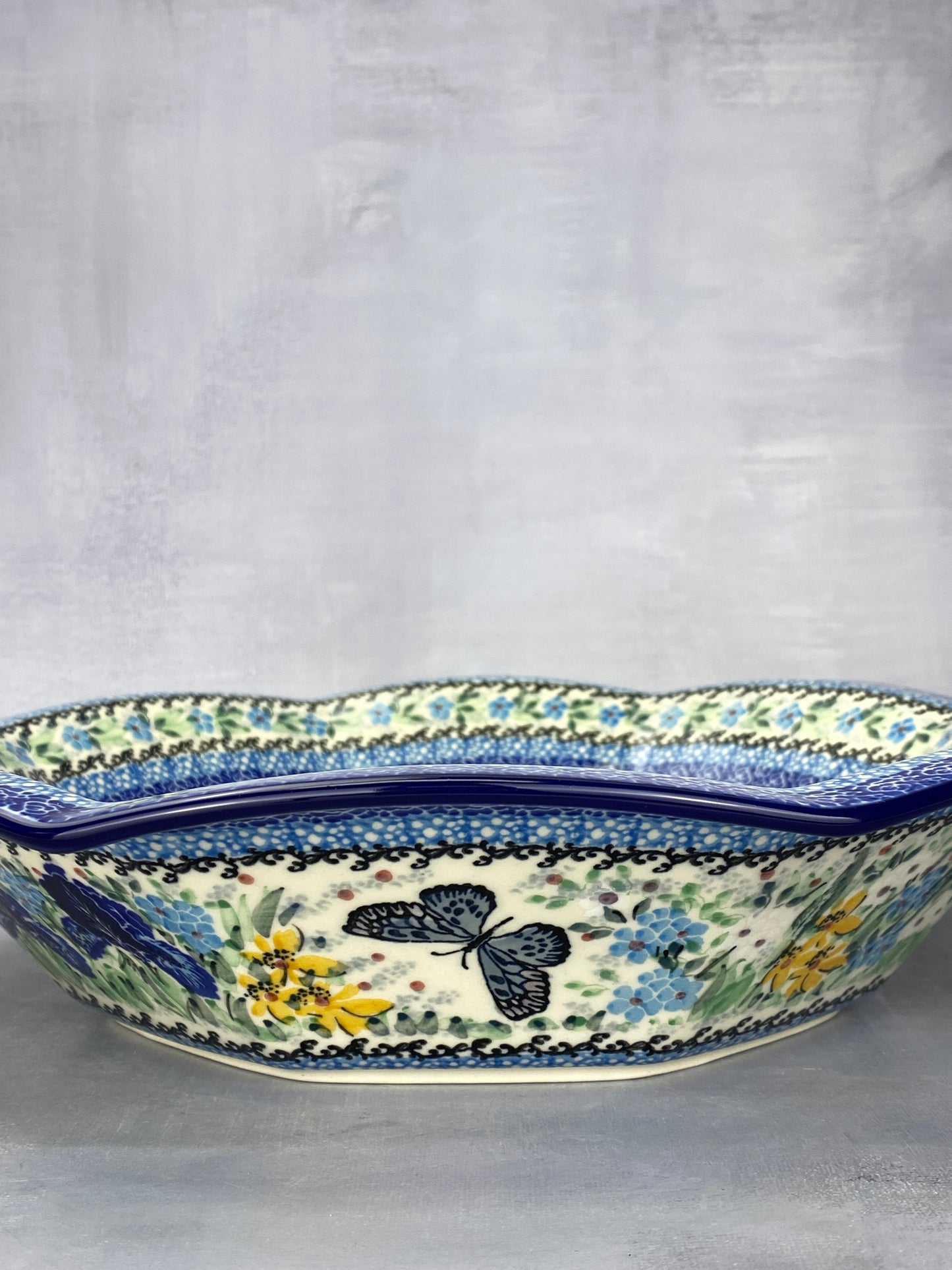 Extra Large Flared Unikat Bowl - Shape 801 - Pattern U5132