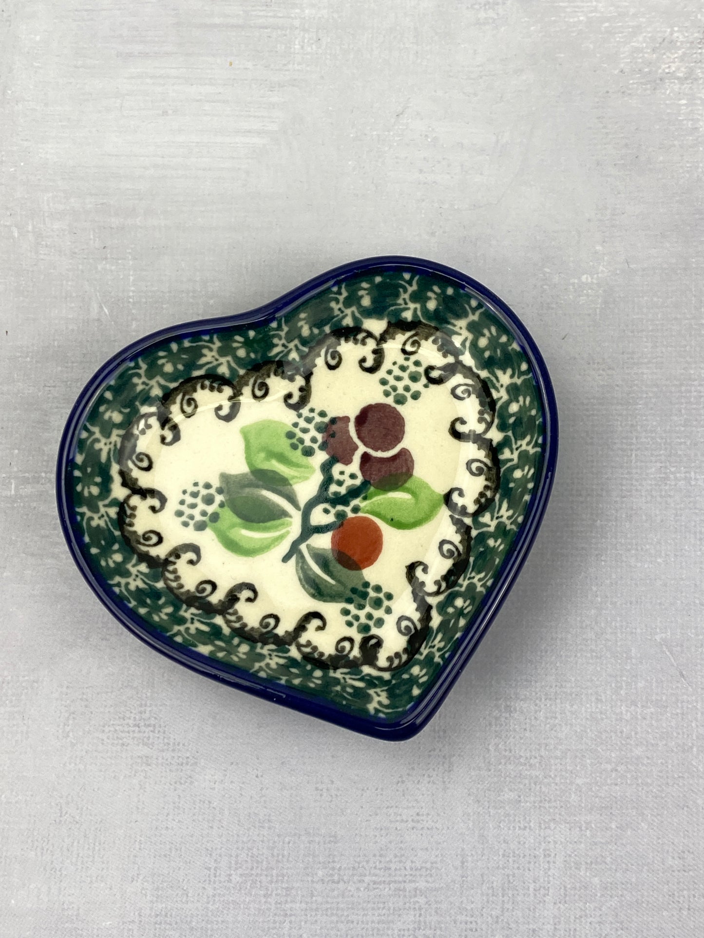 Heart Dish - Shape B64 - Pattern 1415