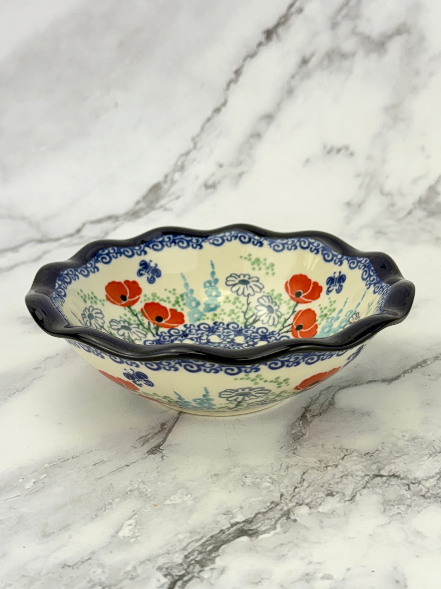 Medium Ruffled Bowl - Shape 625 - Pattern 2901