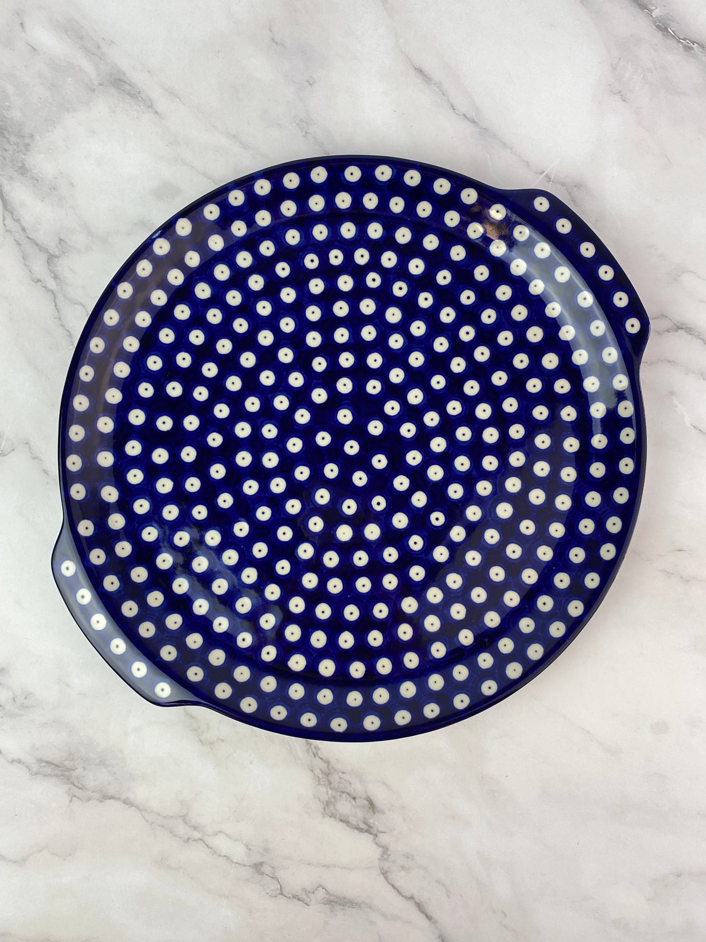 Round Platter With Handles / Pizza Stone - Shape 151 - Pattern 70A