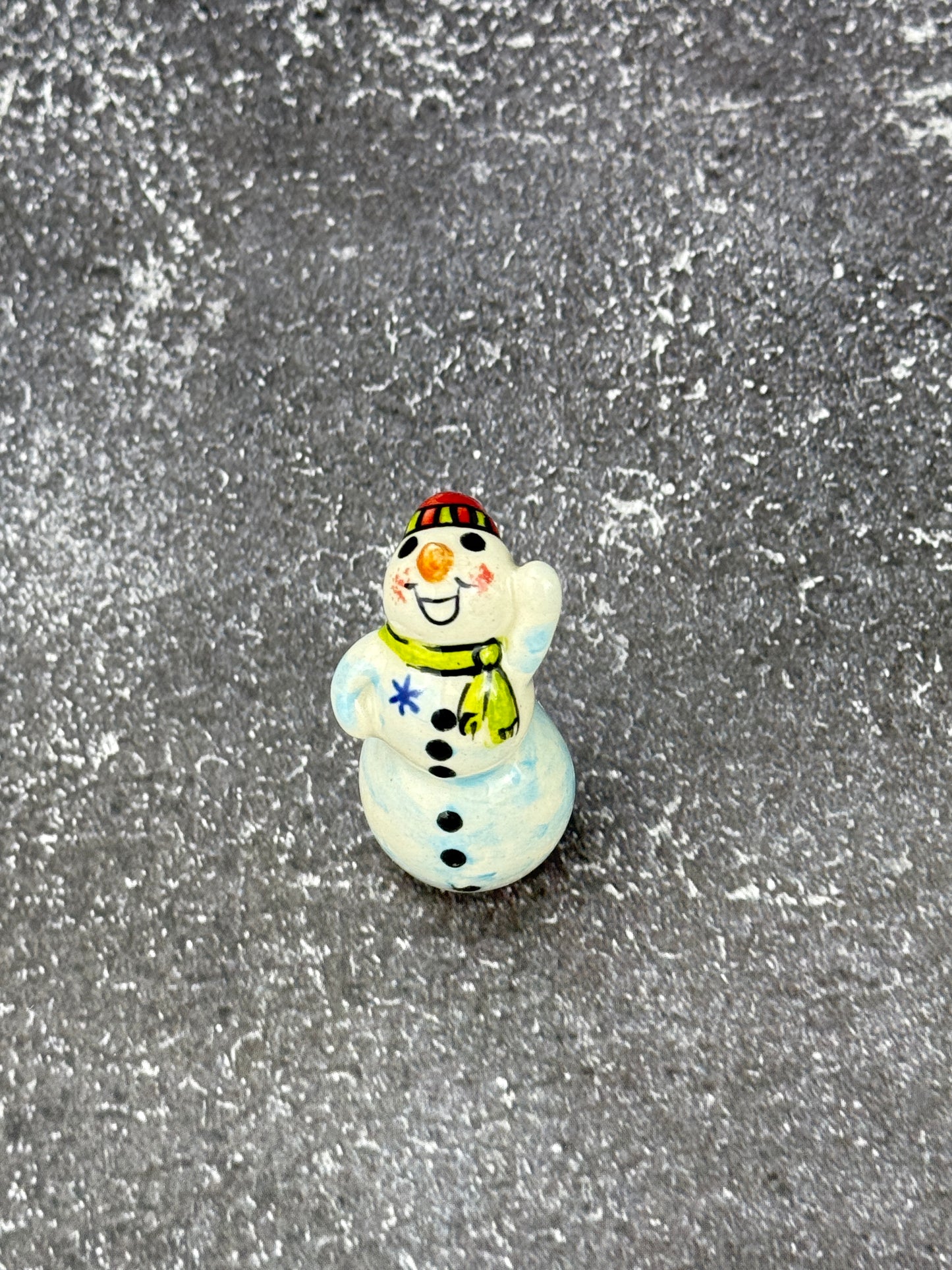 Vena Mini Snowman Figurine - Shape V682