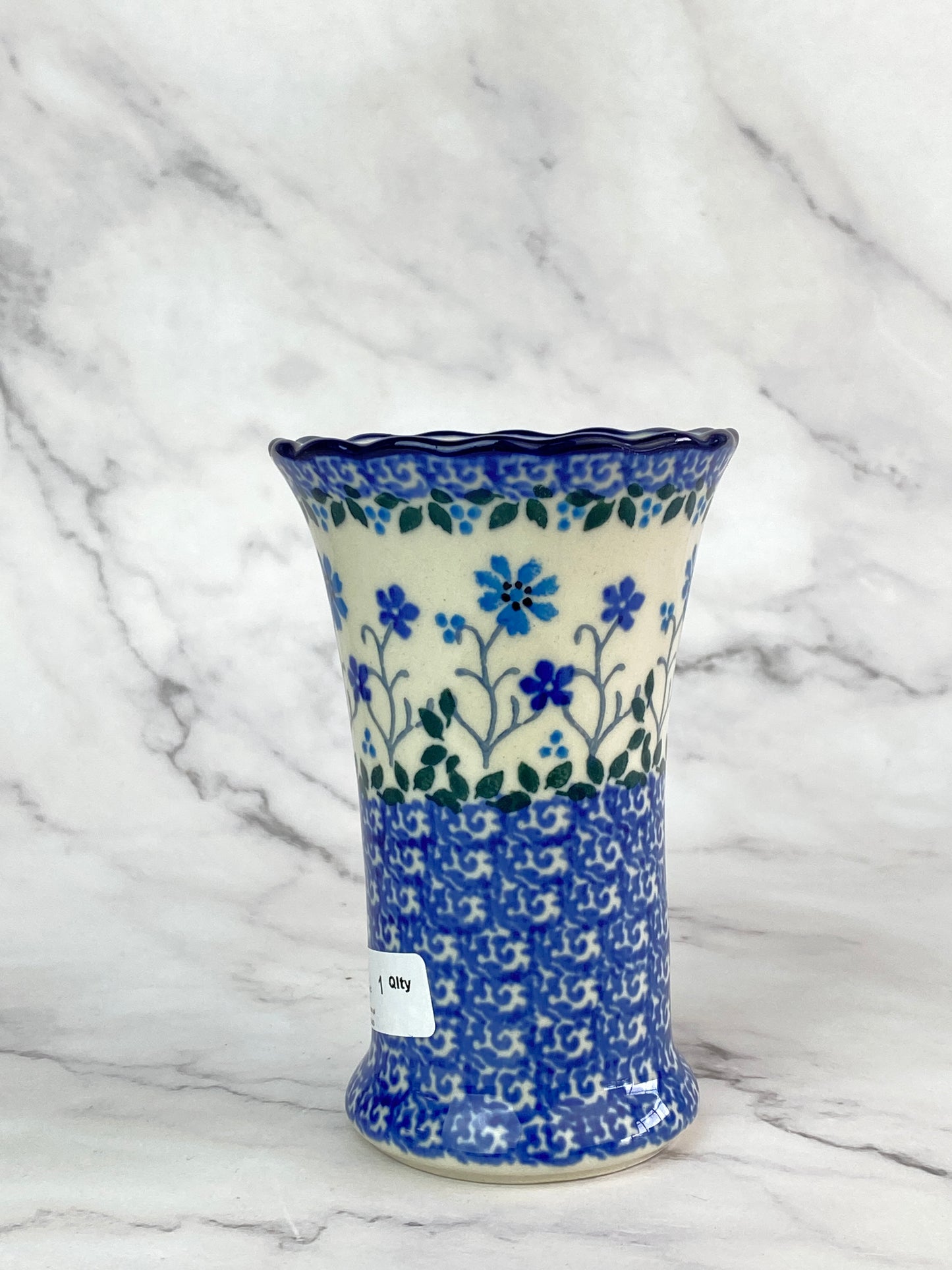 Ruffled Bud Vase - Shape 127 - Pattern 2785